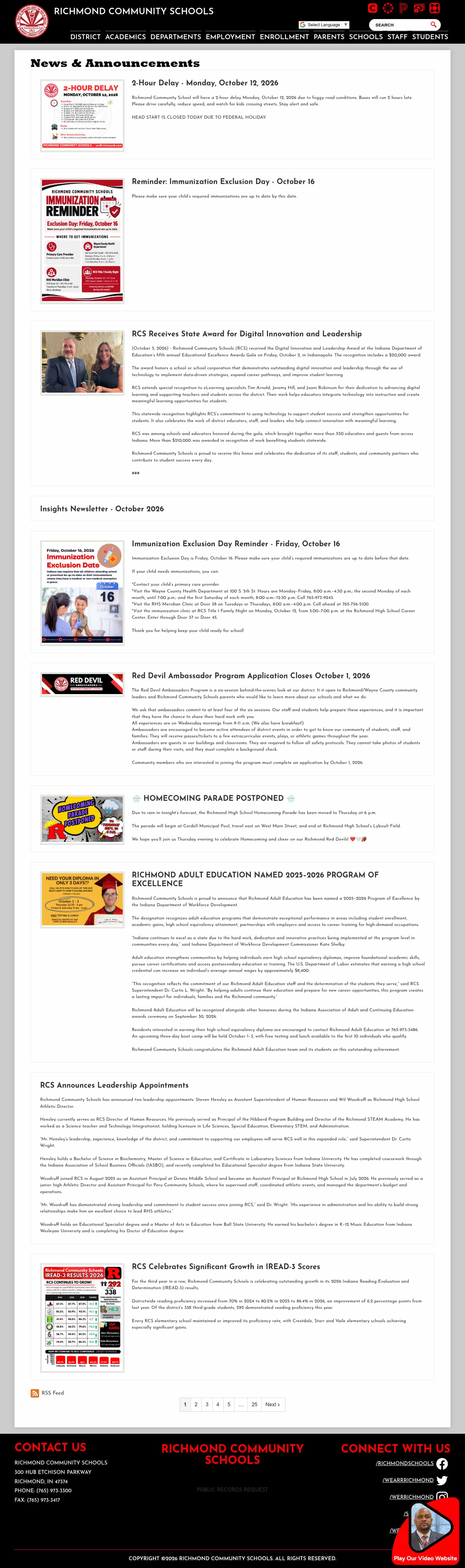Latest website image capture