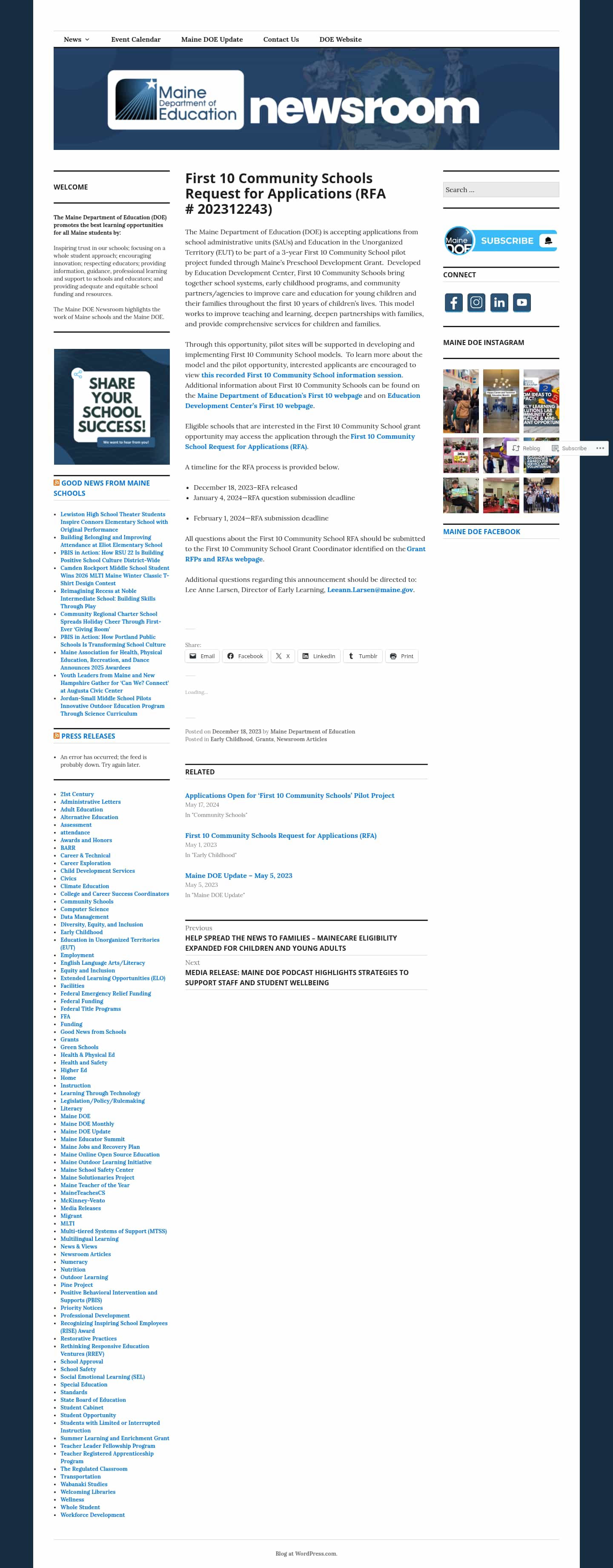 Latest website image capture