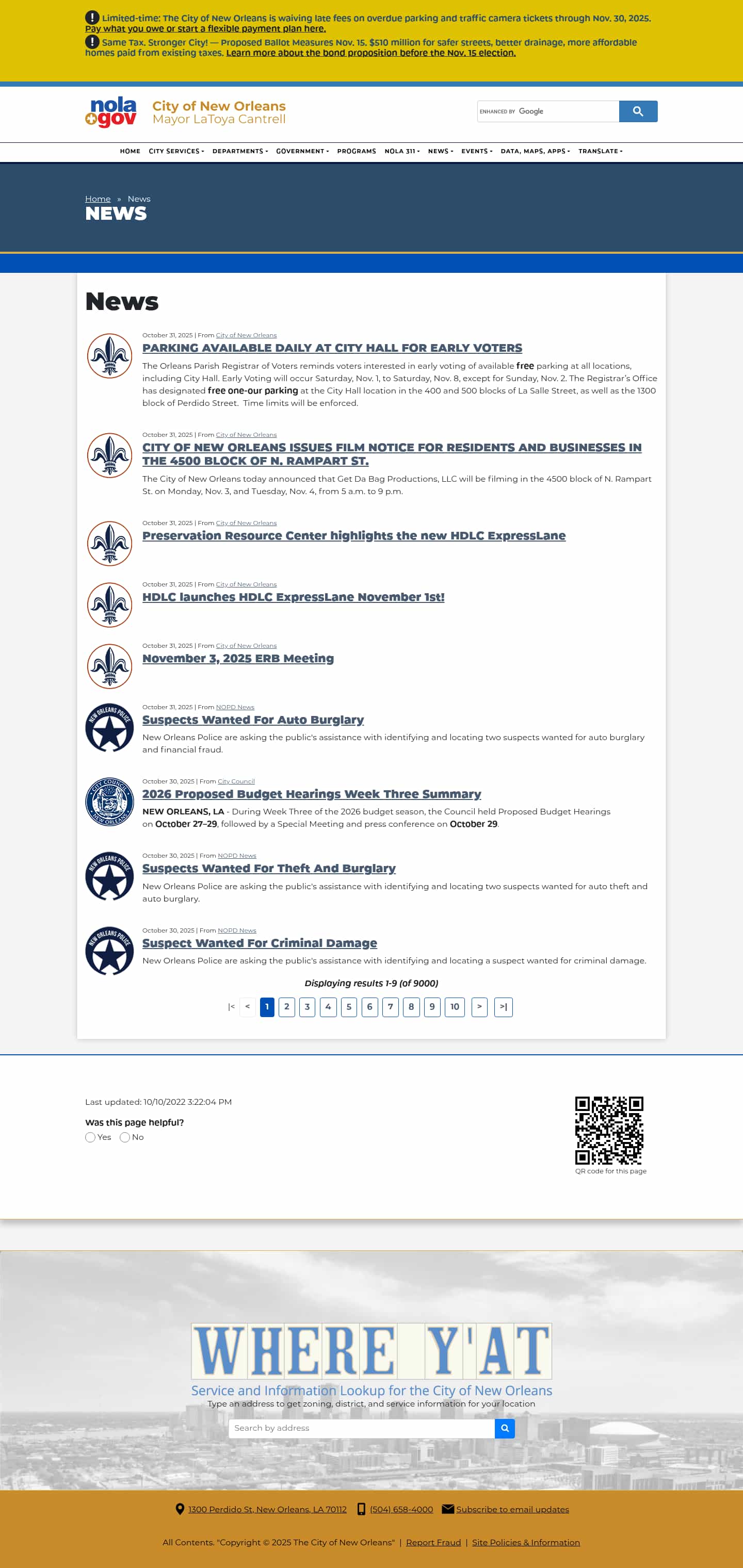 Latest website image capture