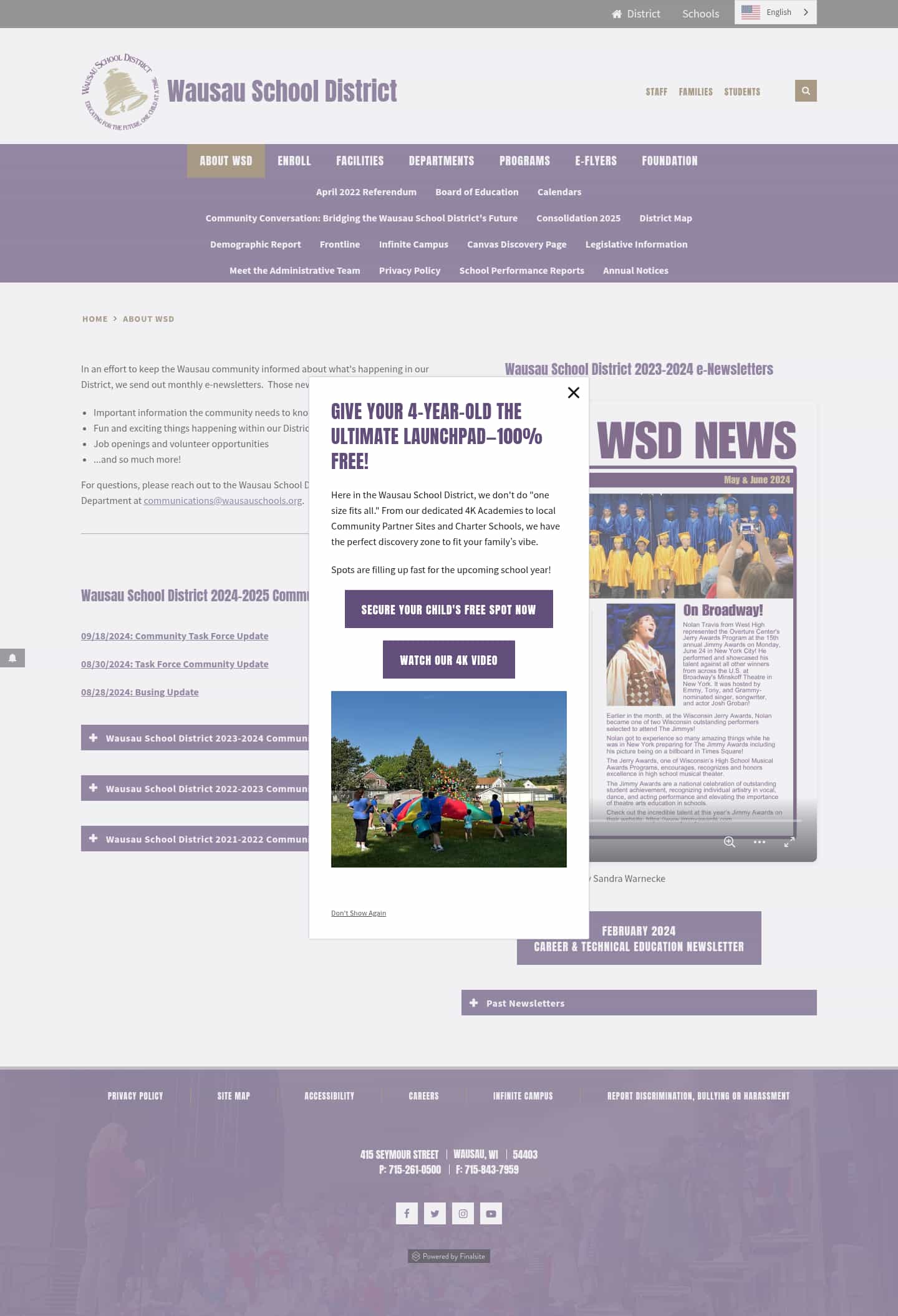 Latest website image capture
