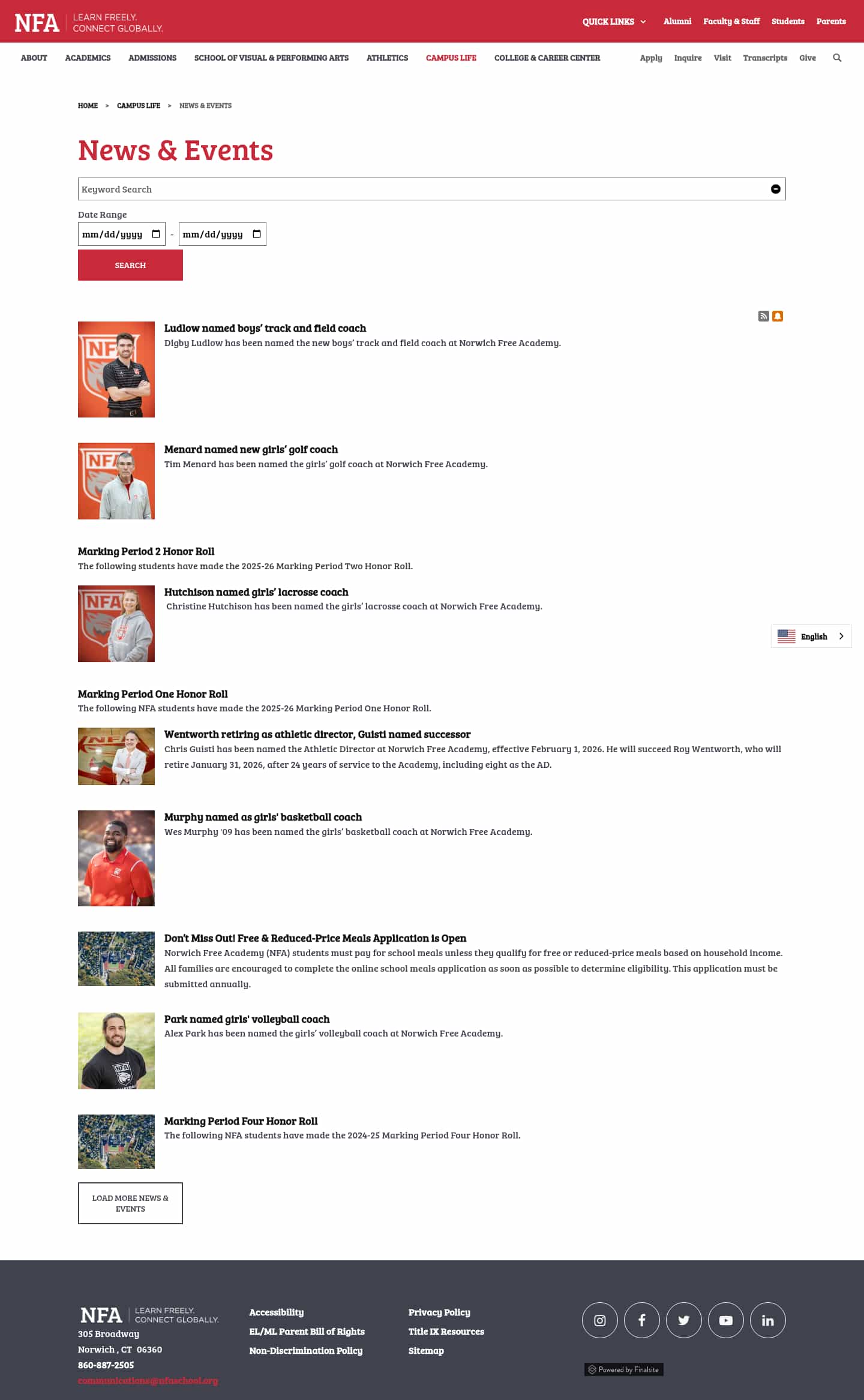 Latest website image capture