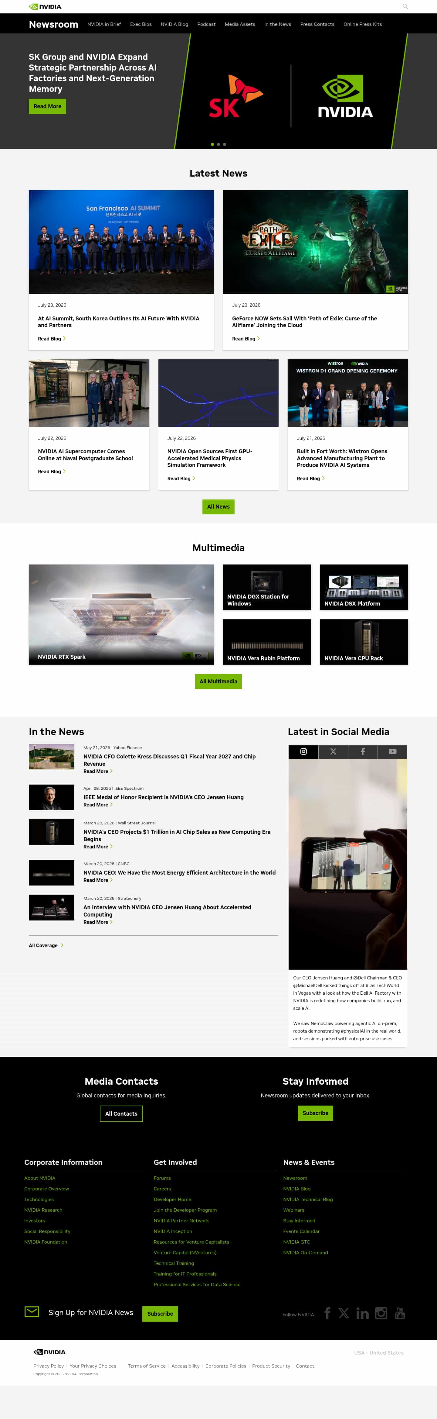Latest website image capture