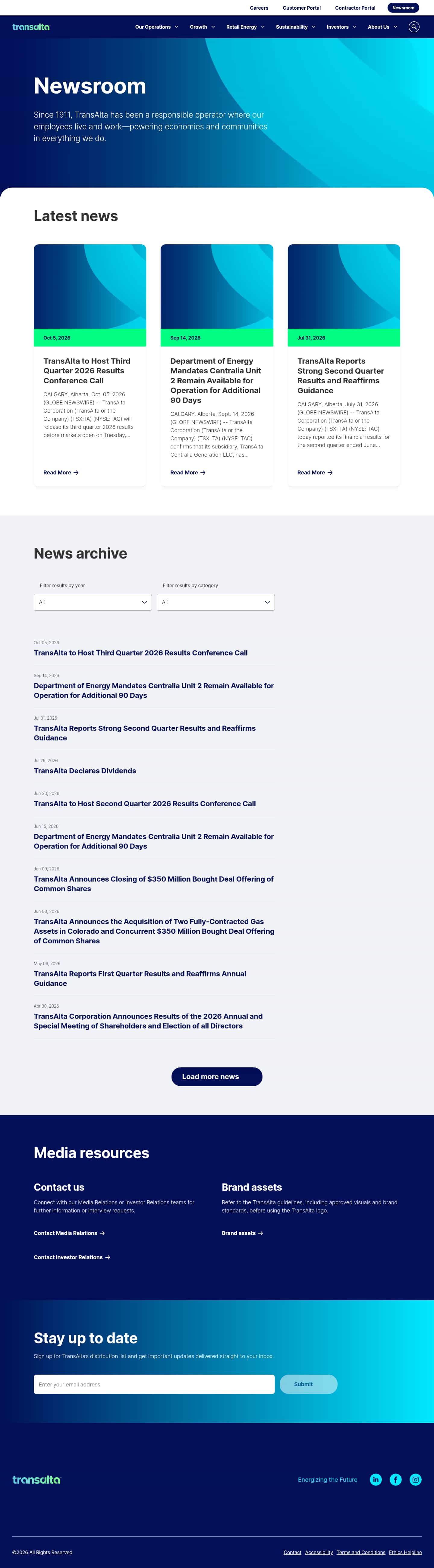 Latest website image capture