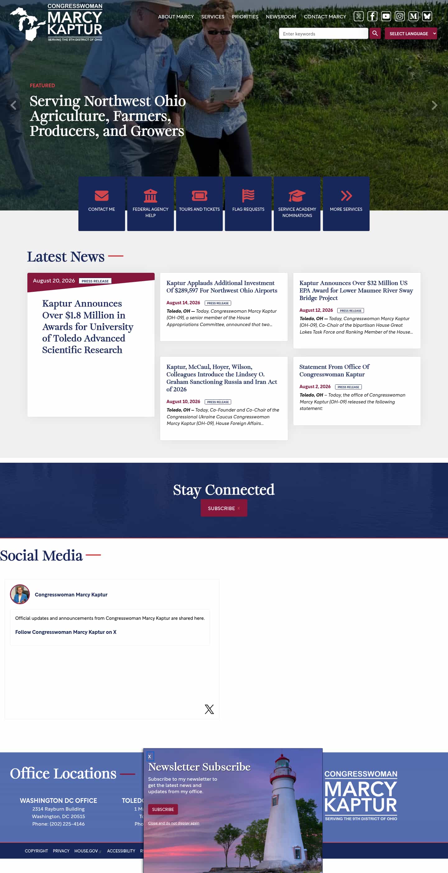 Latest website image capture