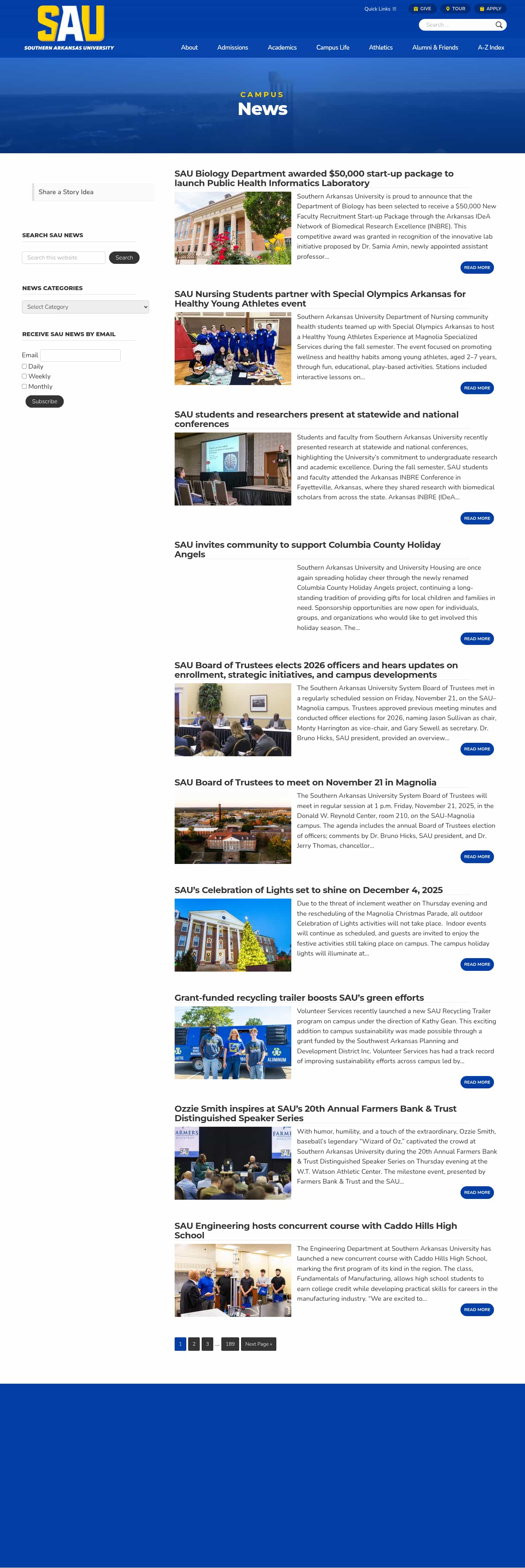 Latest website image capture