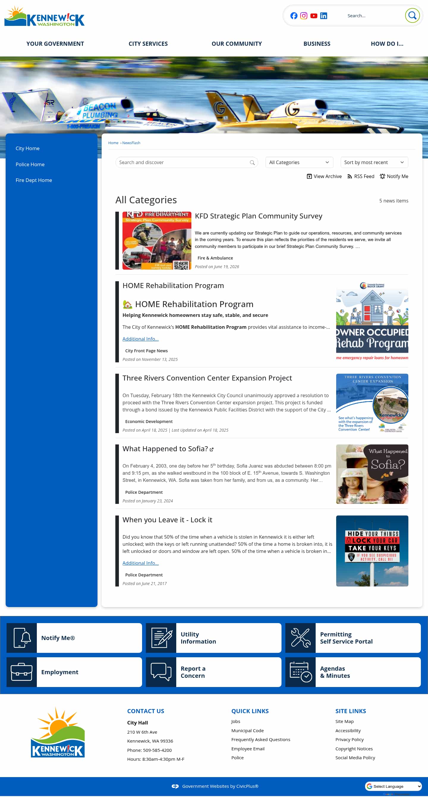 Latest website image capture