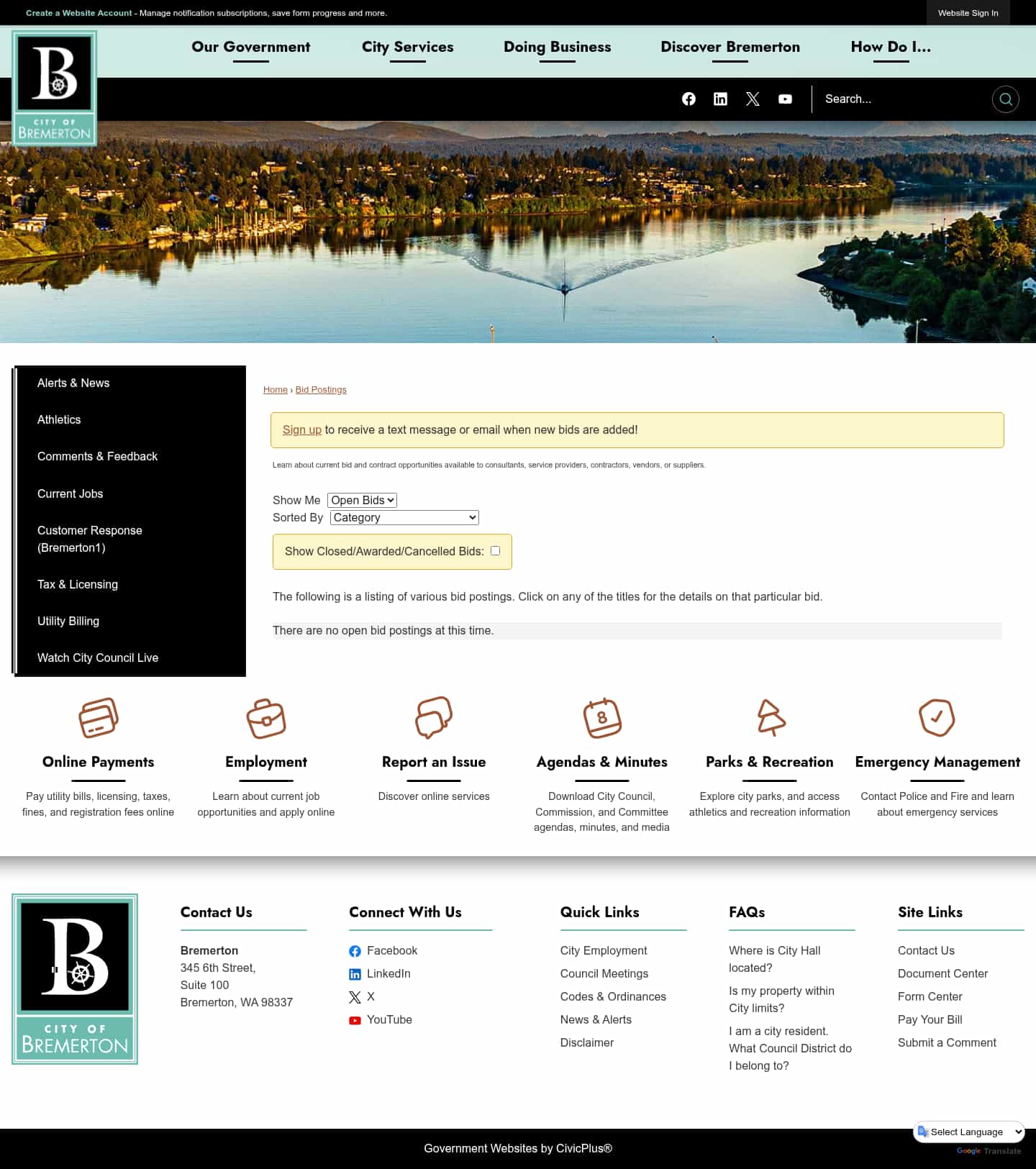 Latest website image capture