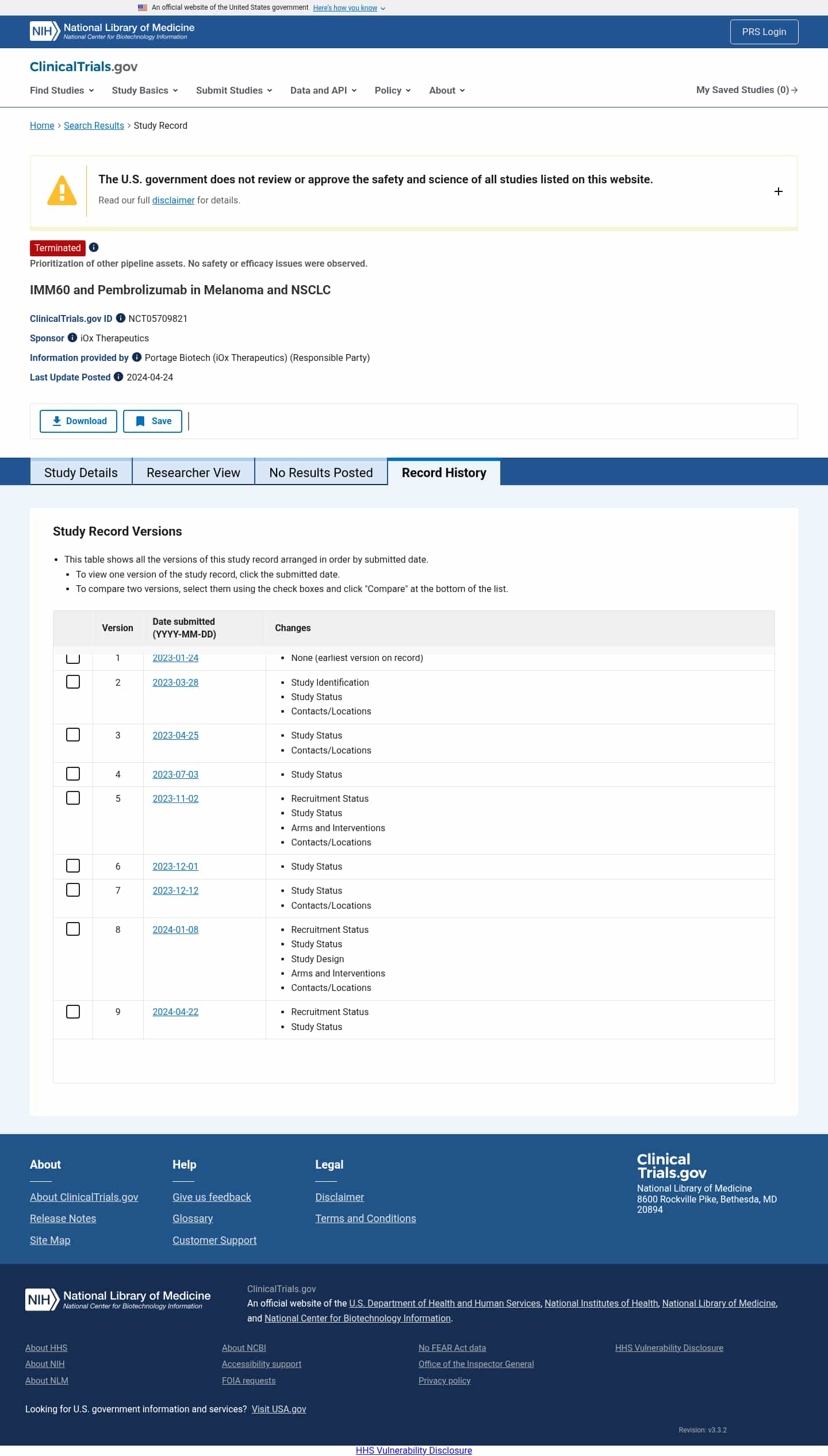 Latest website image capture