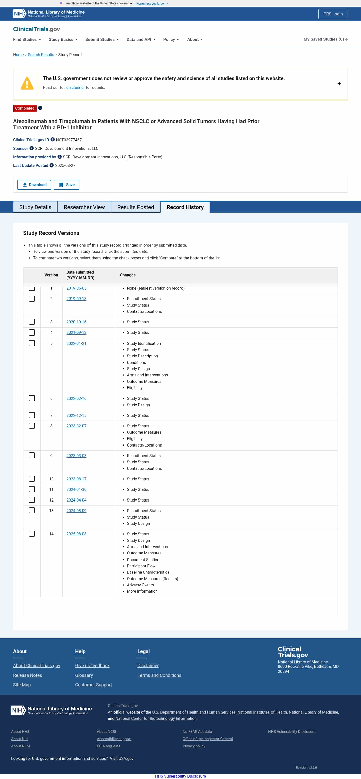 Latest website image capture