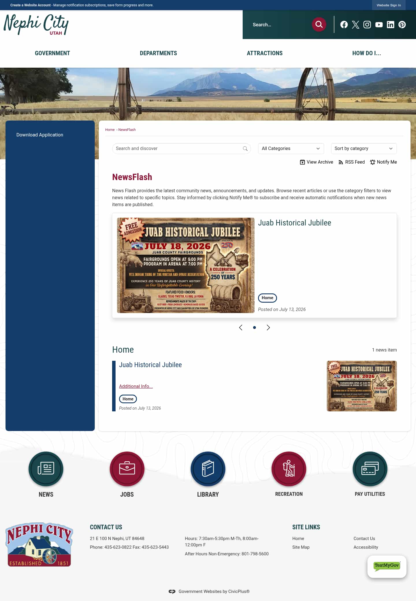 Latest website image capture