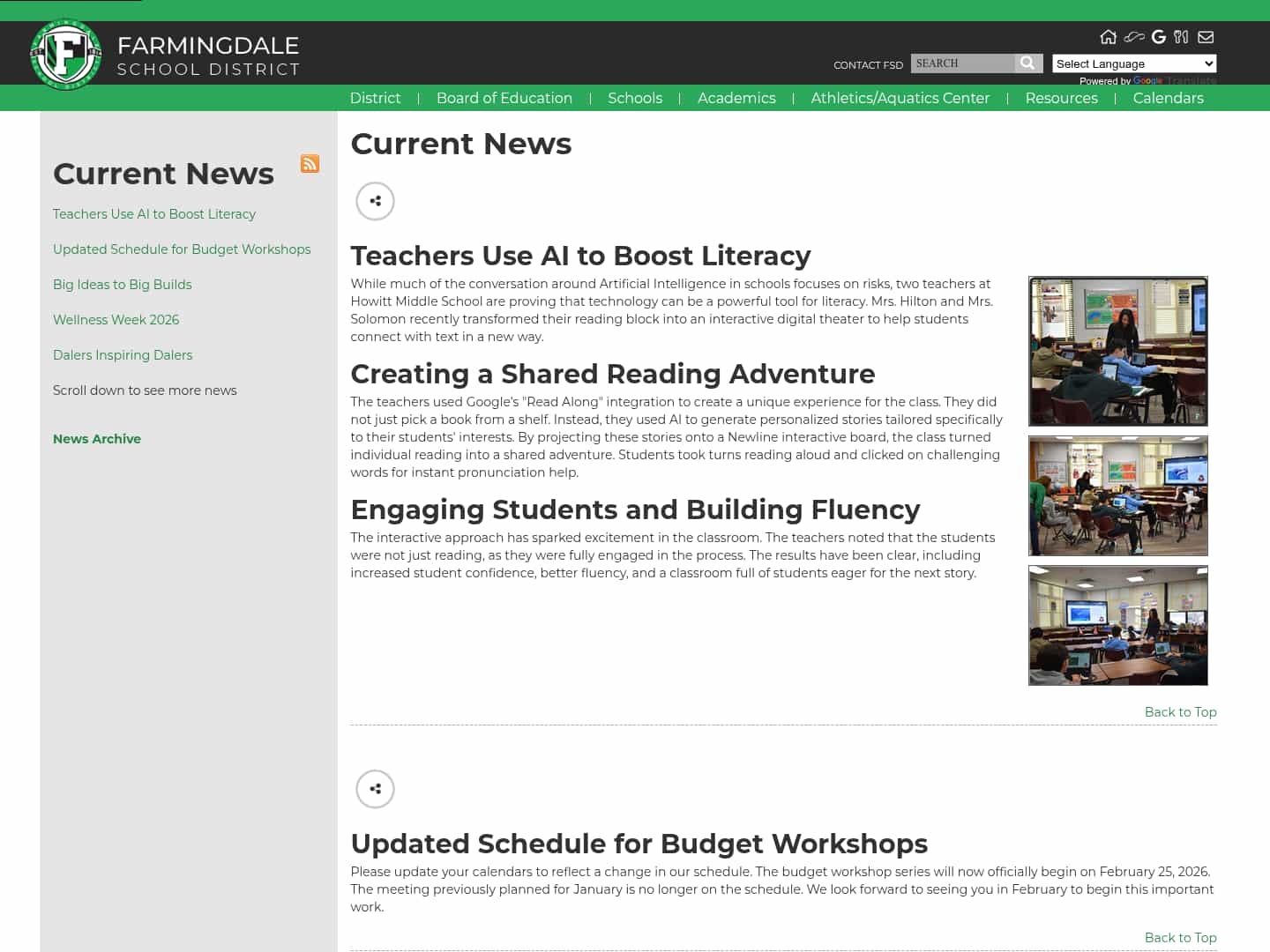 Latest website image capture