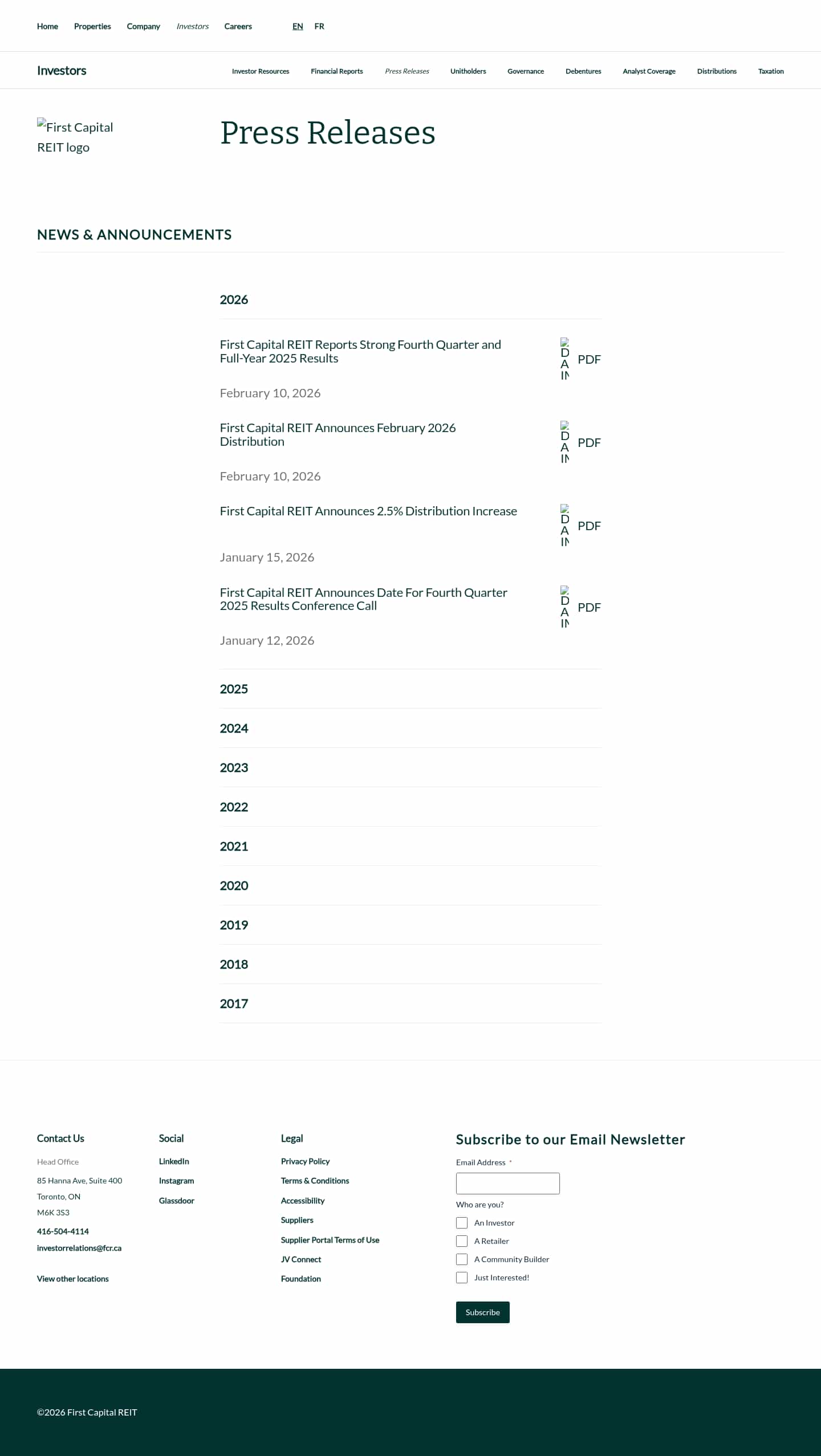 Latest website image capture