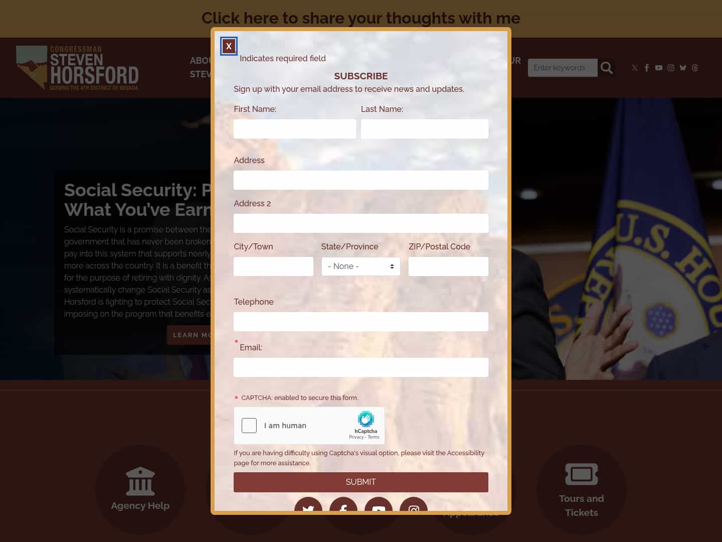Latest website image capture