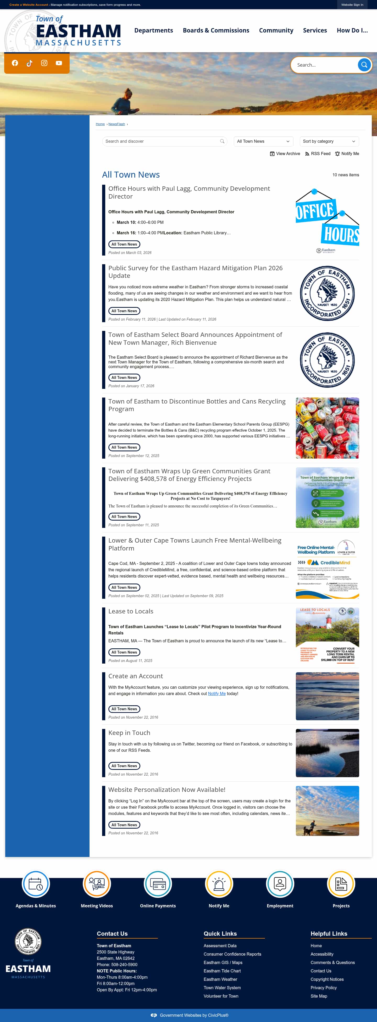 Latest website image capture