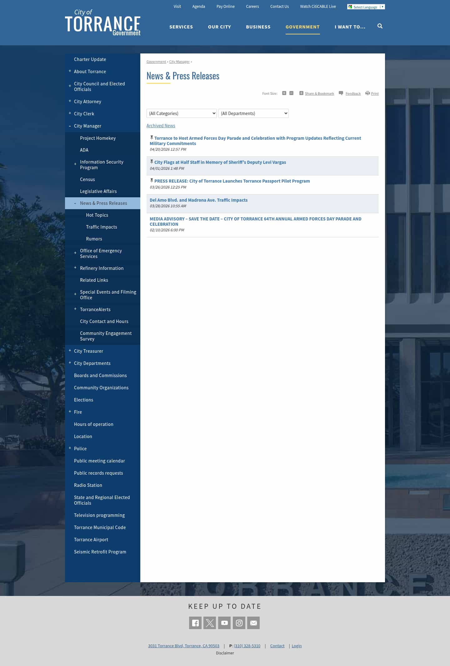 Latest website image capture