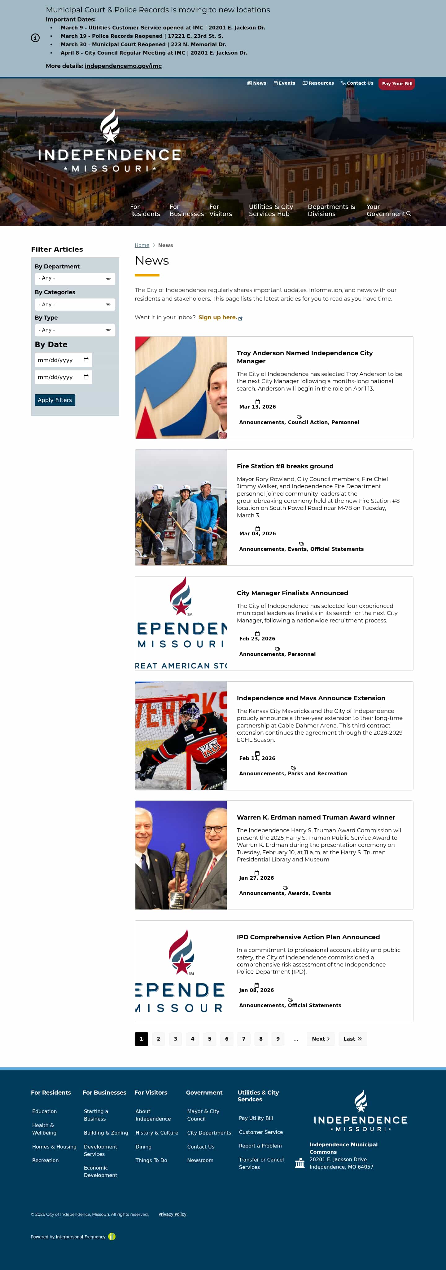 Latest website image capture