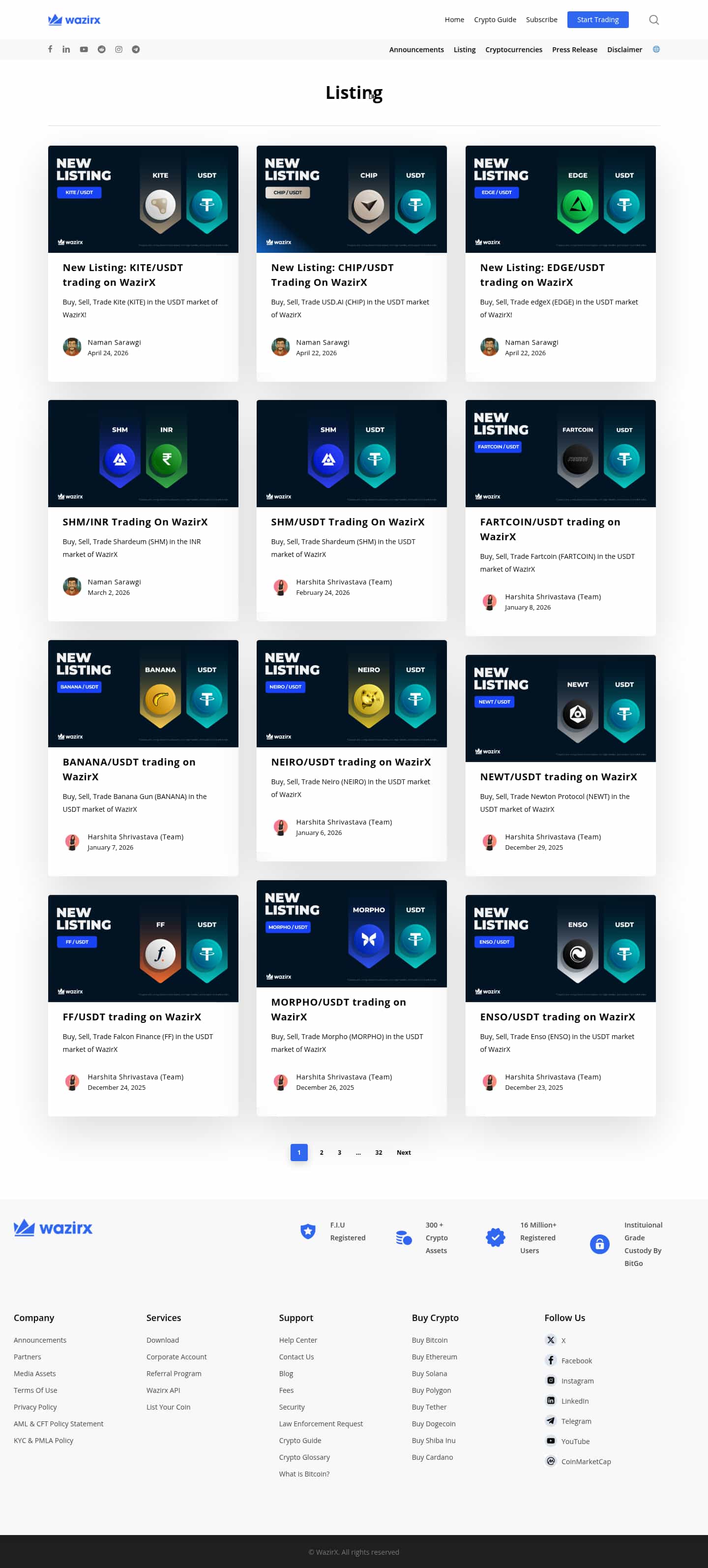 Latest website image capture
