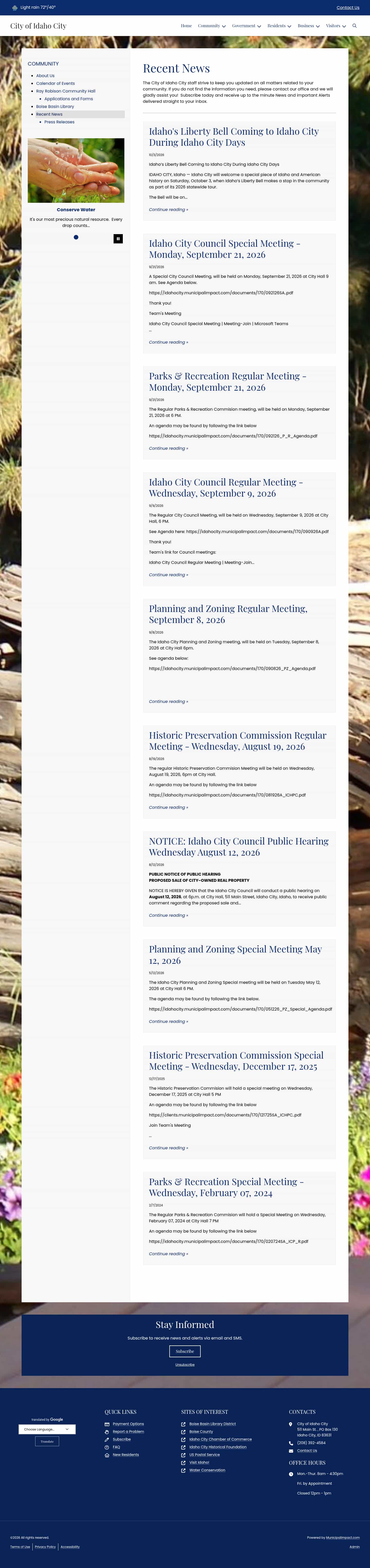 Latest website image capture