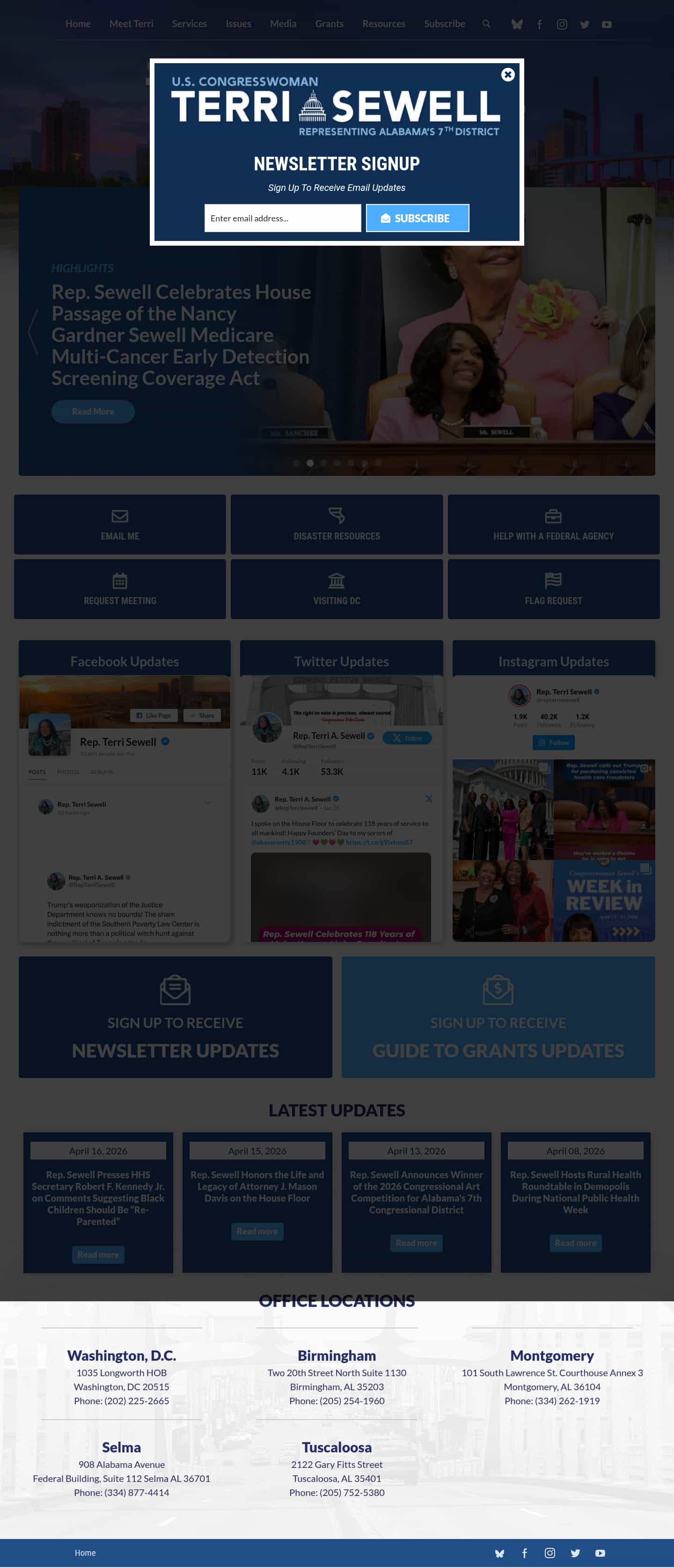 Latest website image capture