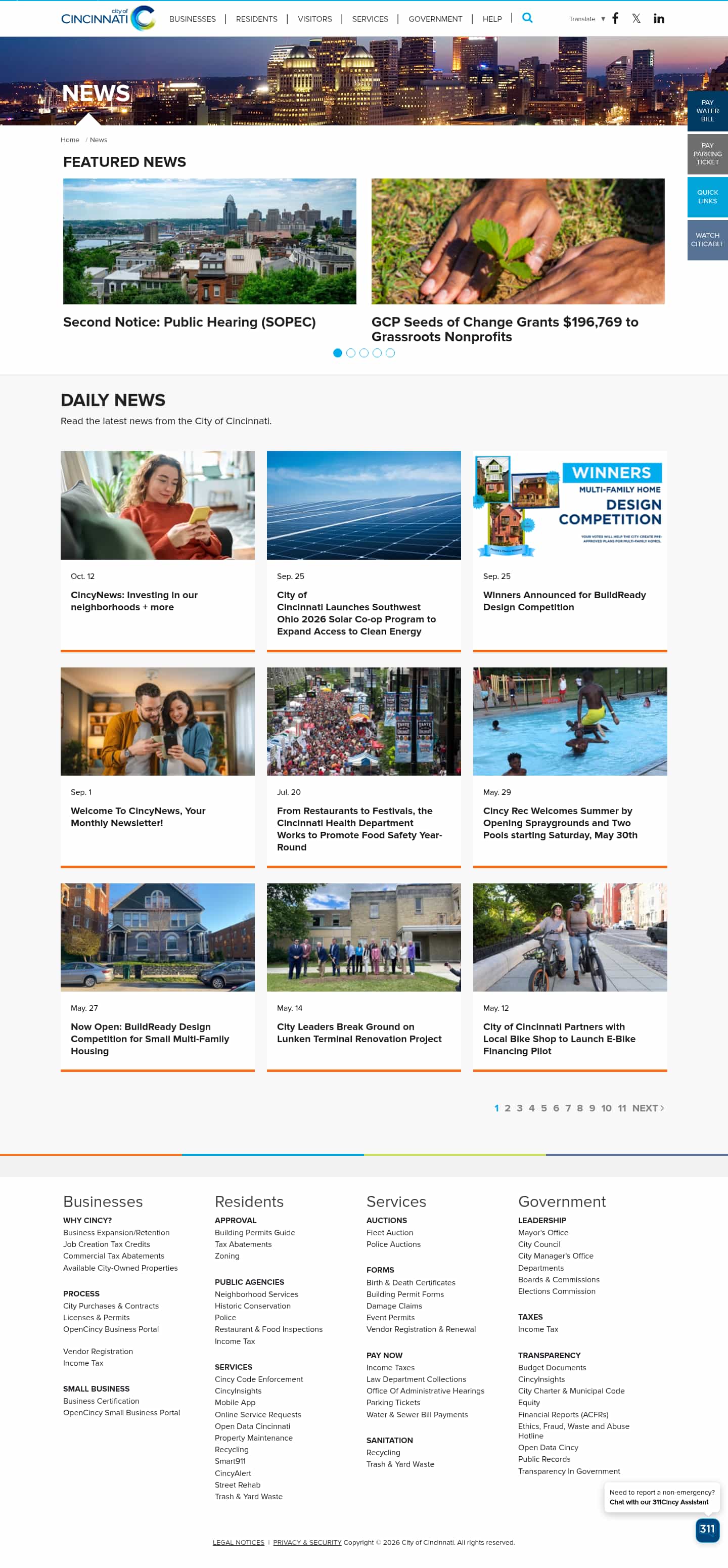 Latest website image capture