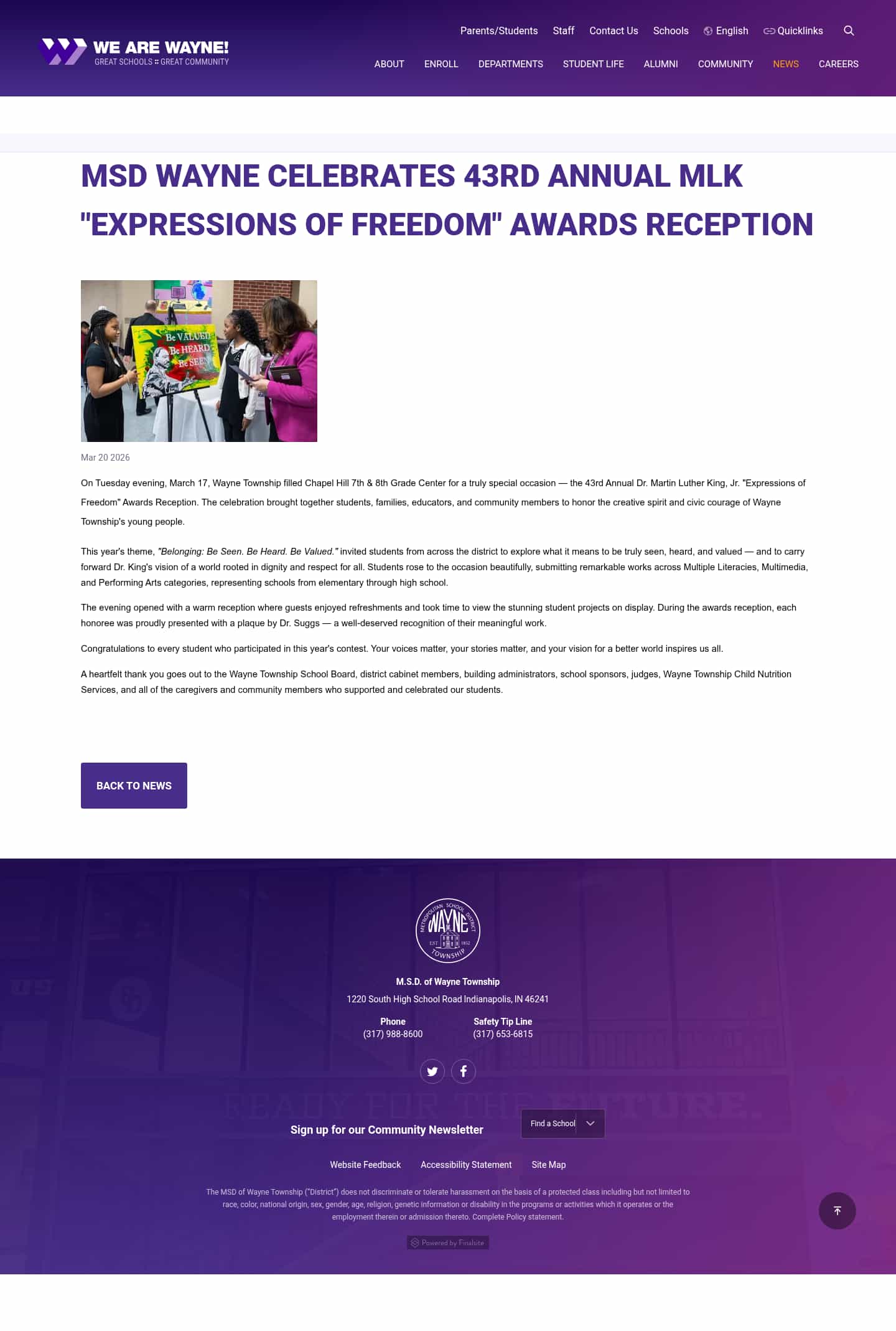 Latest website image capture