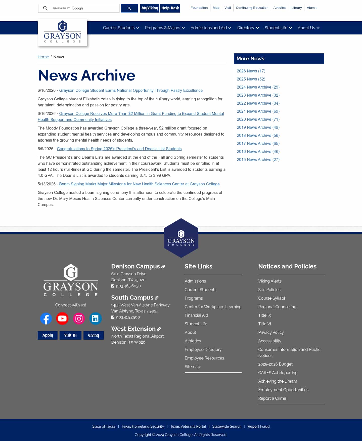 Latest website image capture