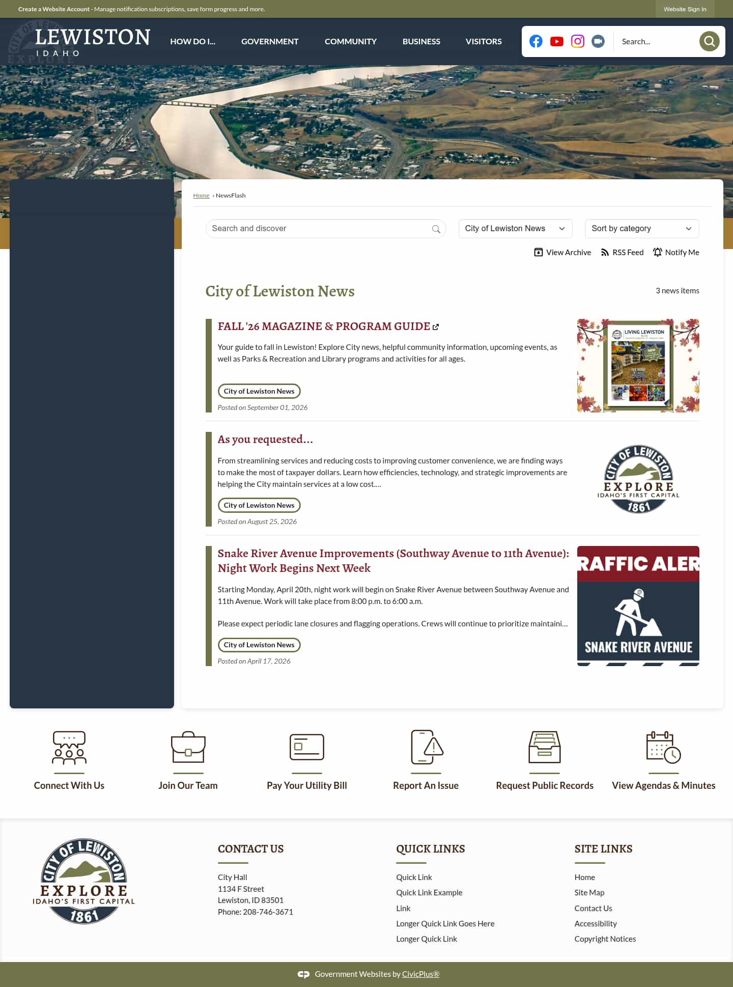 Latest website image capture