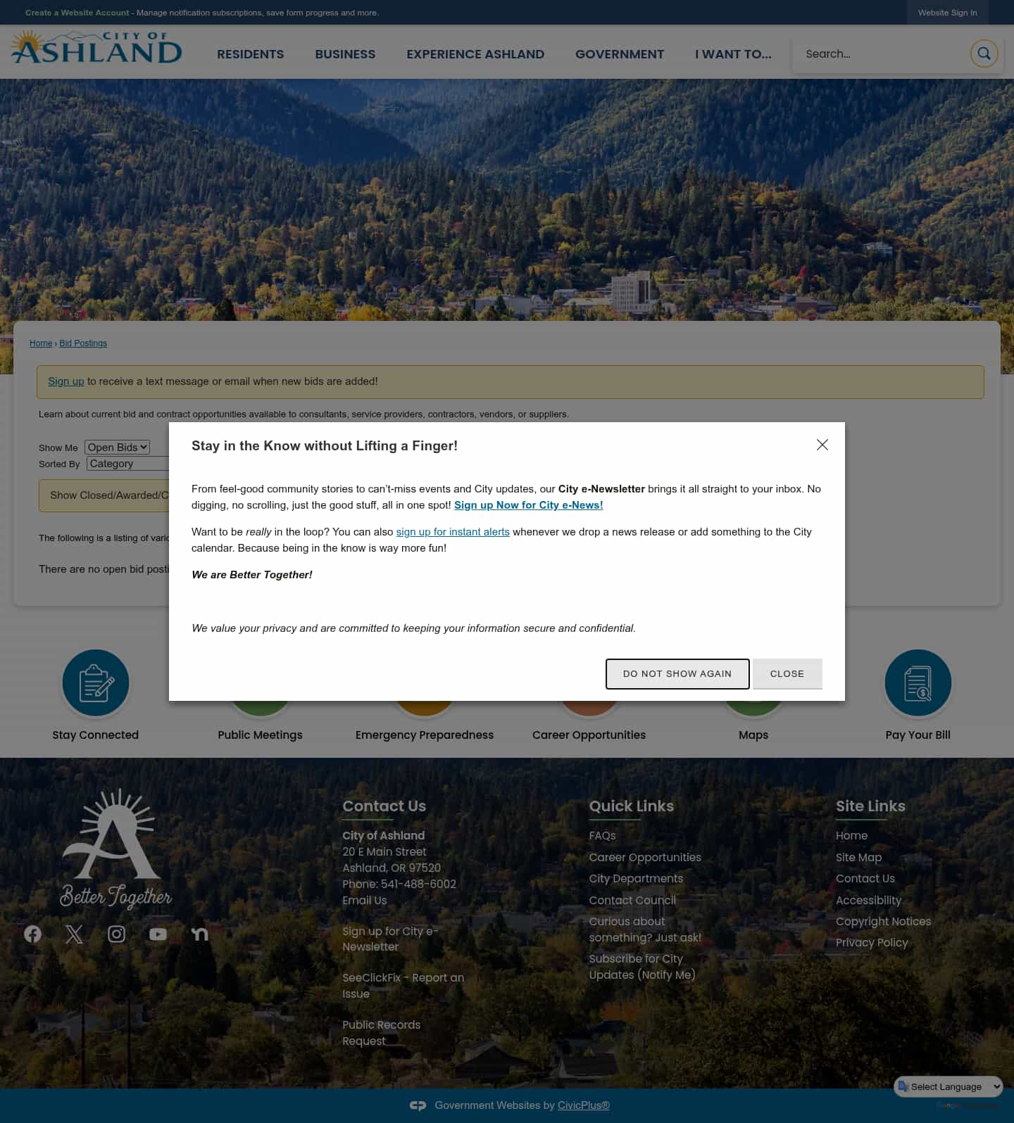 Latest website image capture