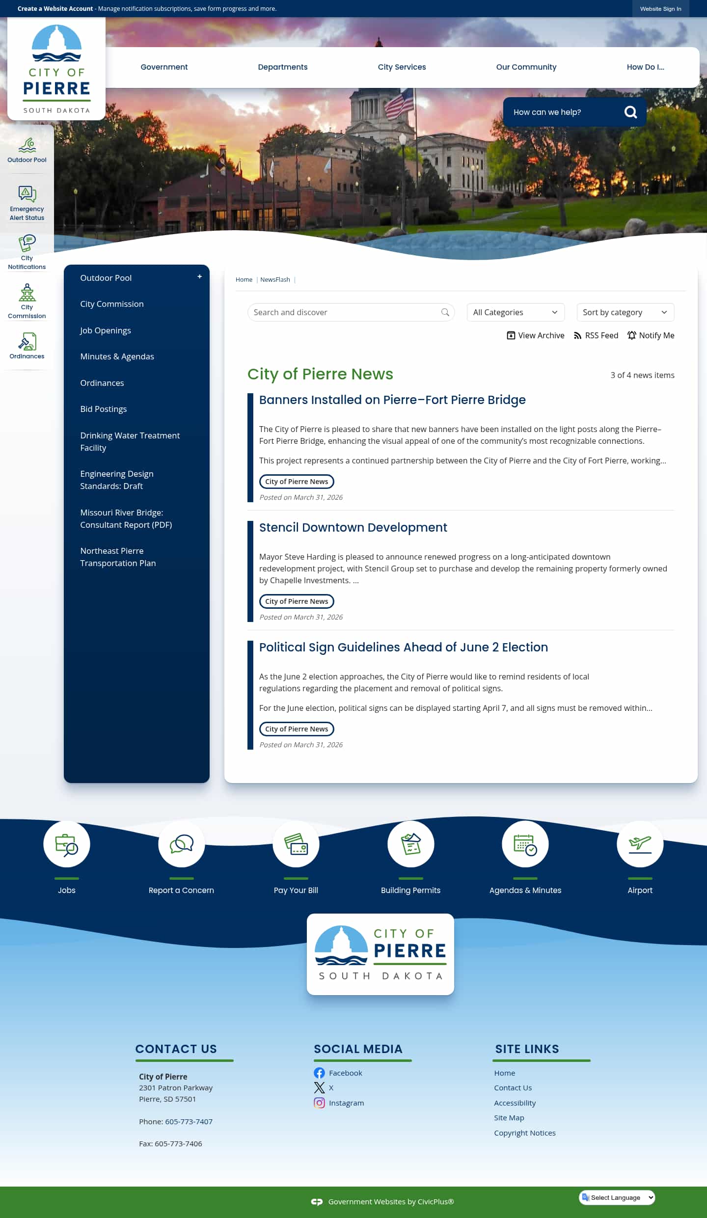 Latest website image capture