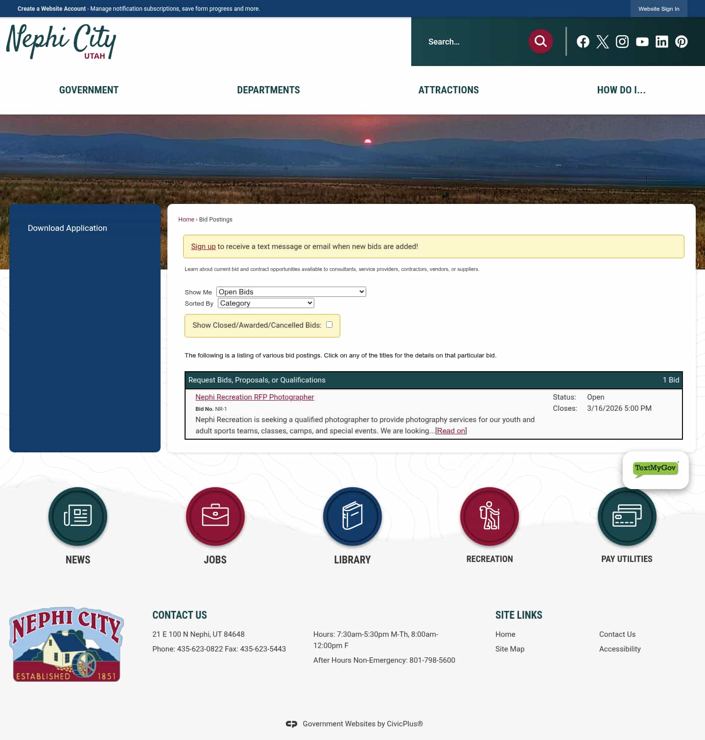 Latest website image capture