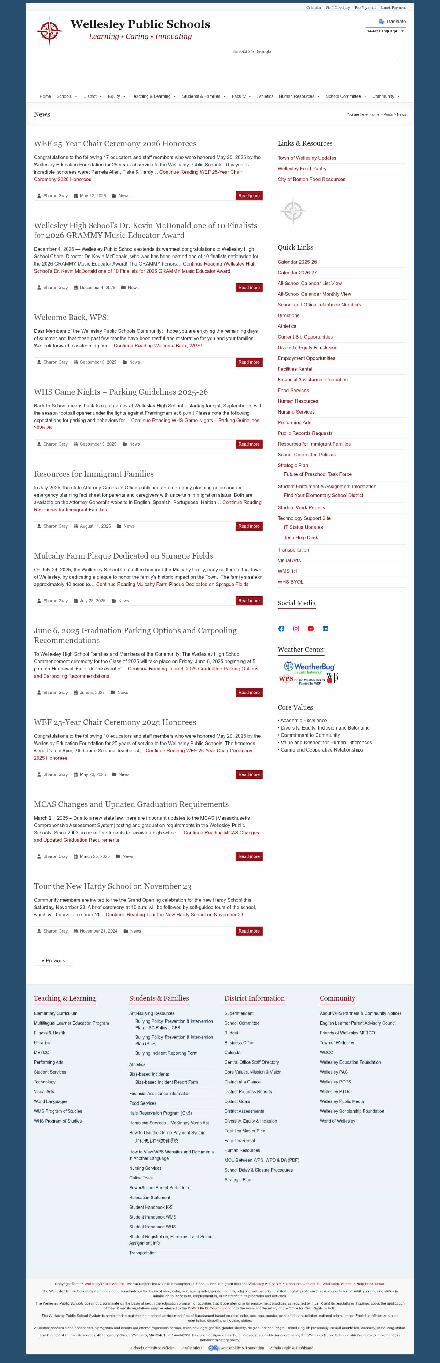 Latest website image capture