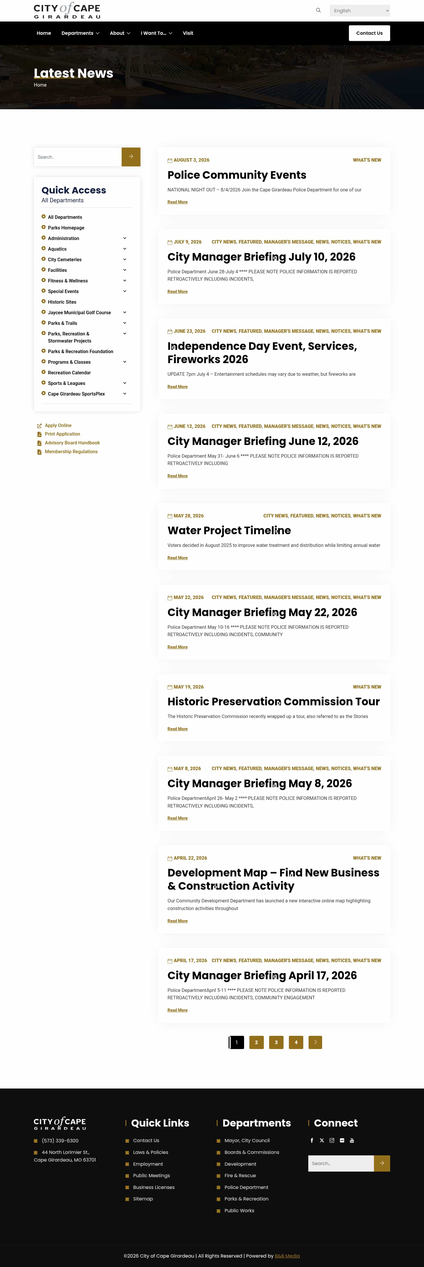 Latest website image capture