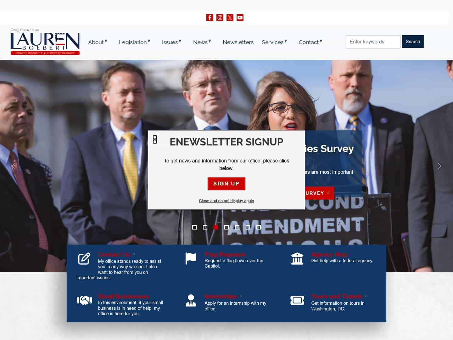Latest website image capture