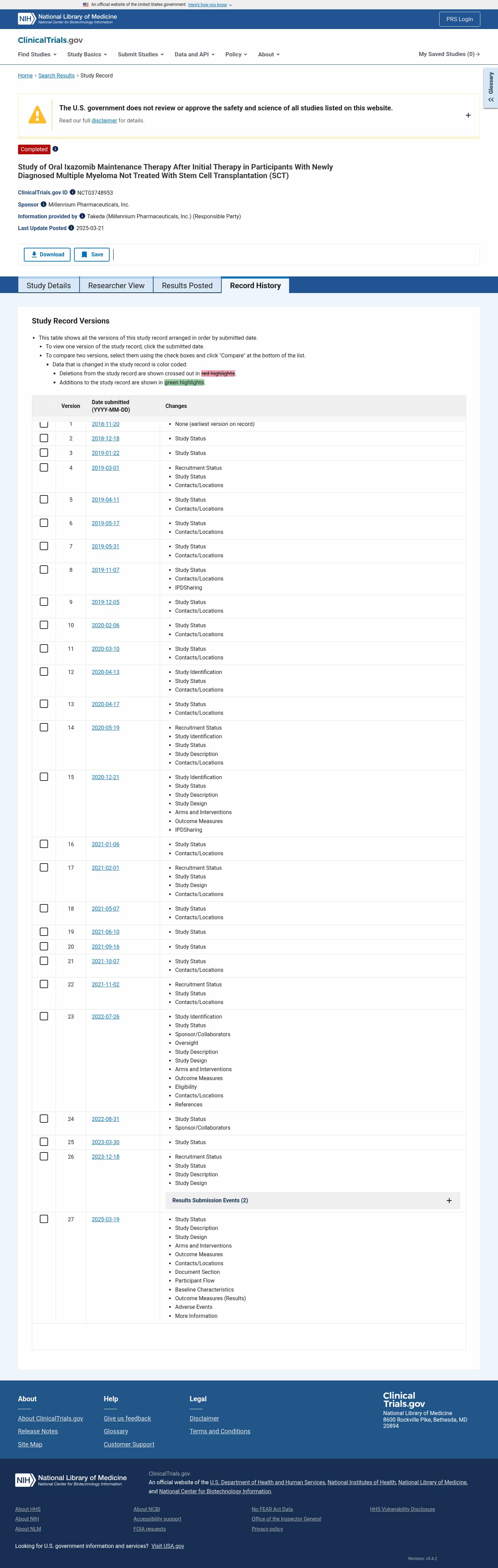 Latest website image capture