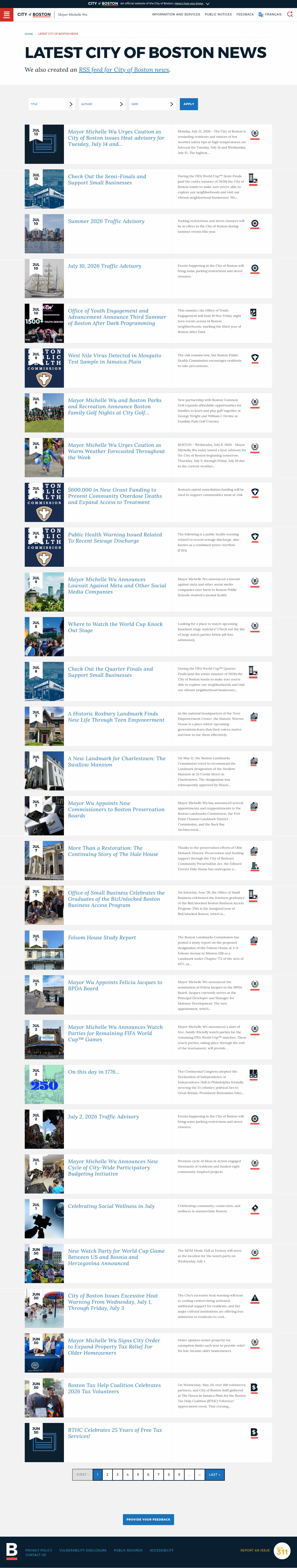 Latest website image capture