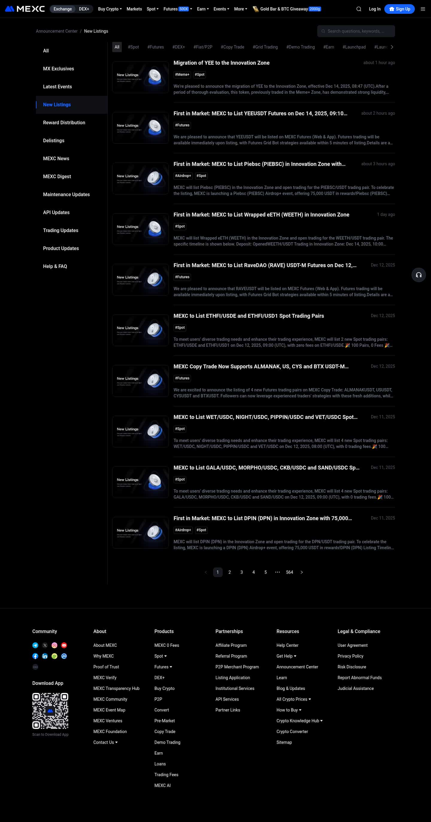 Latest website image capture