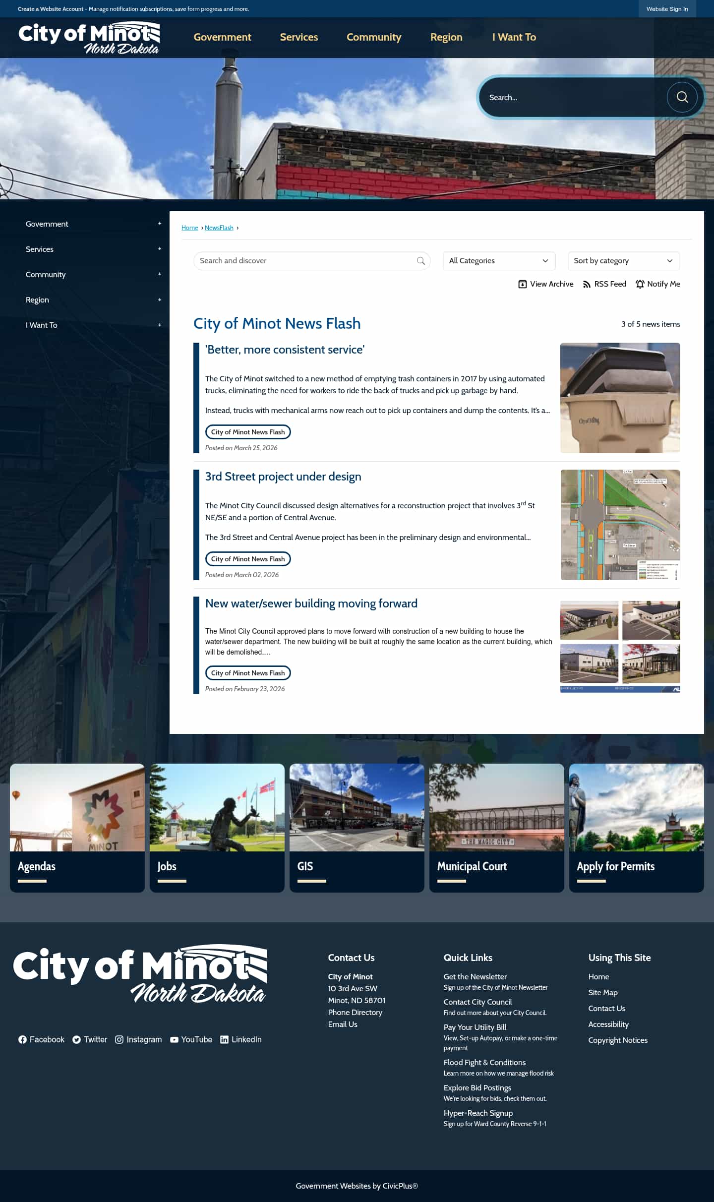 Latest website image capture