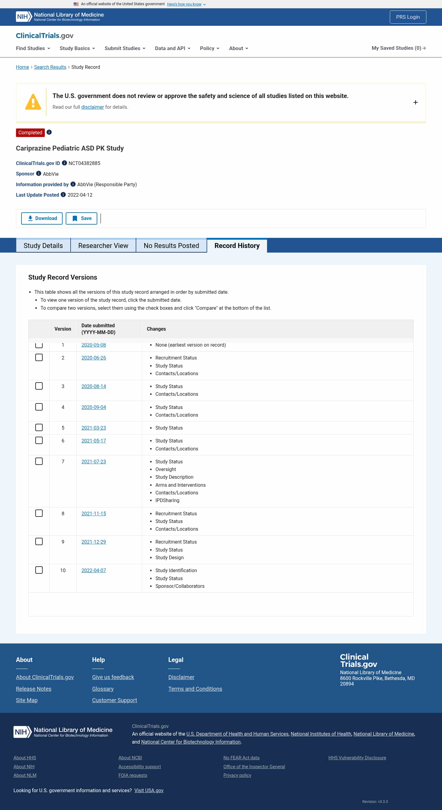 Latest website image capture
