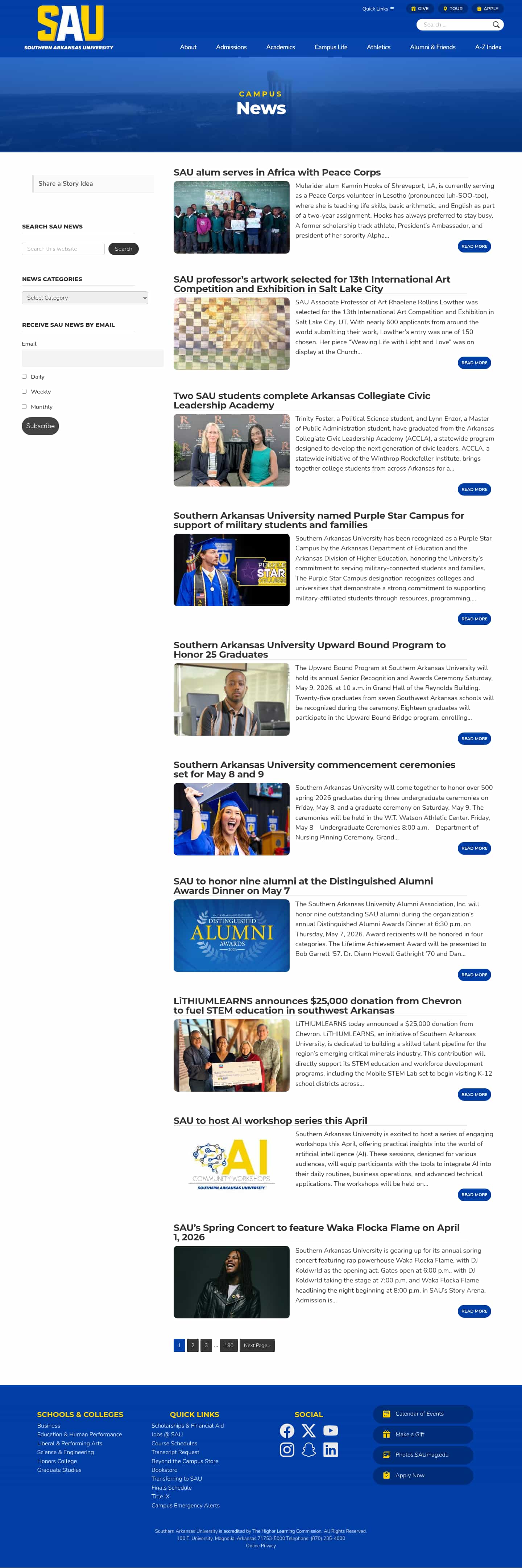 Latest website image capture