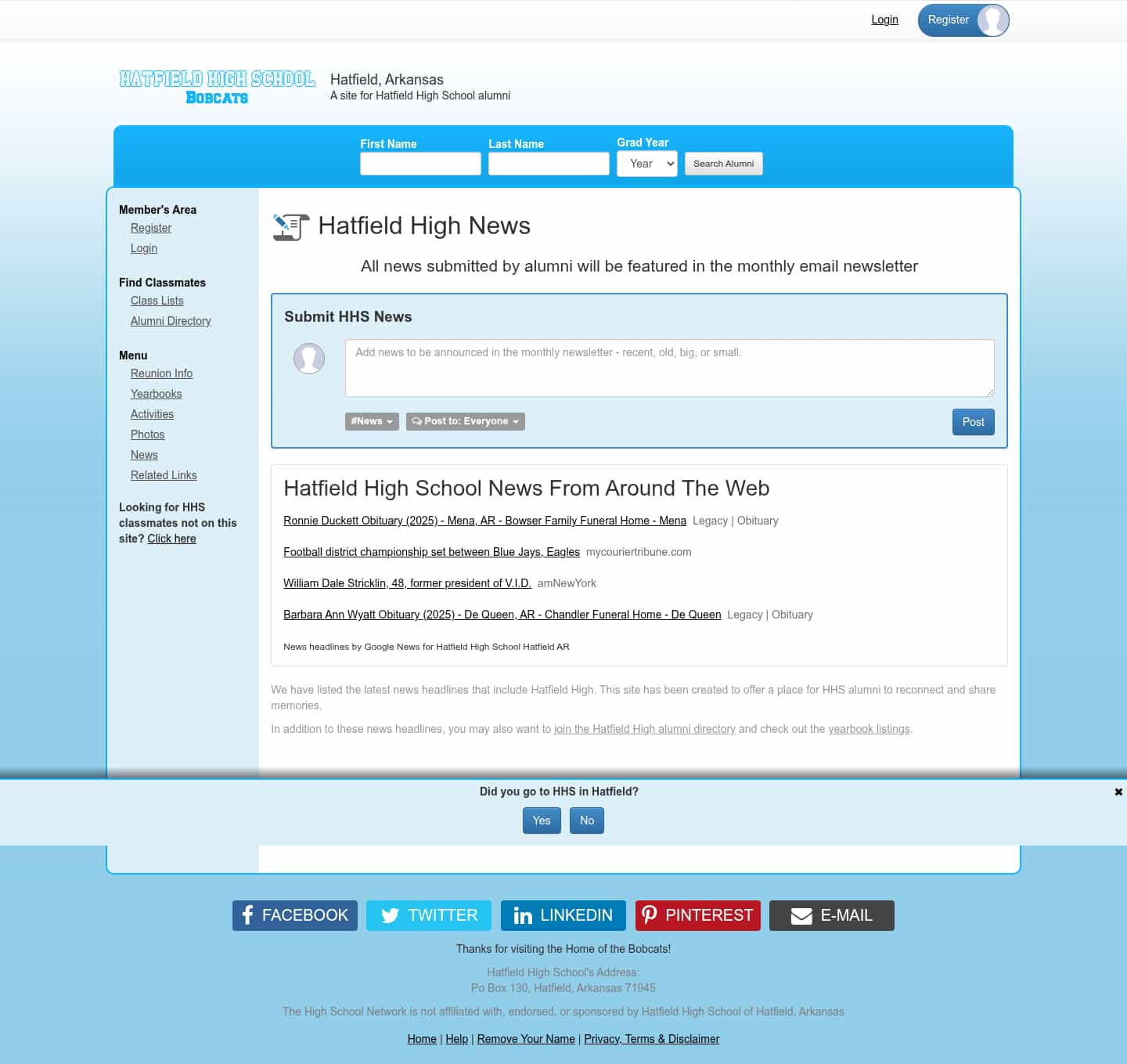 Latest website image capture