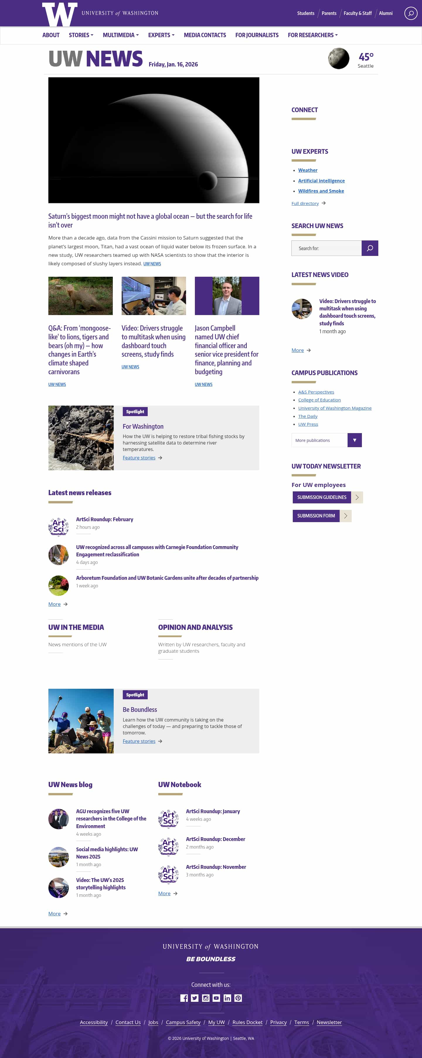 Latest website image capture