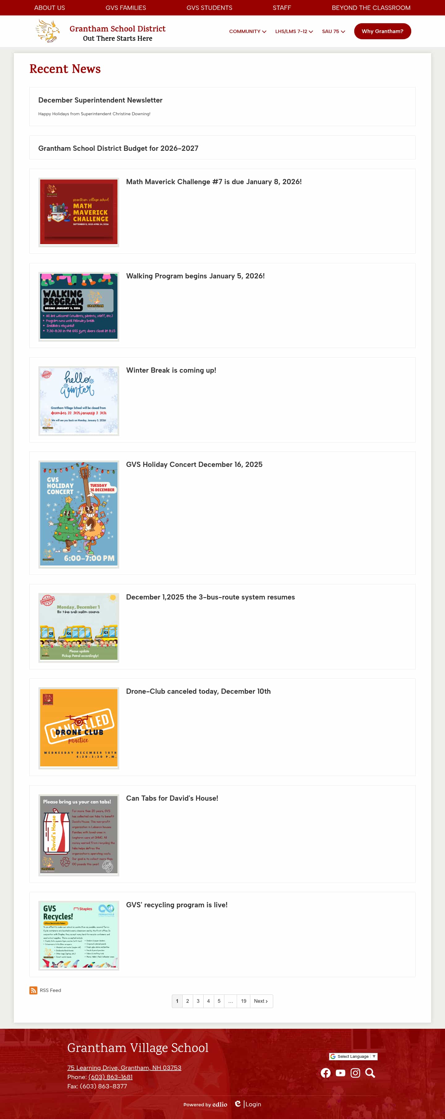 Latest website image capture