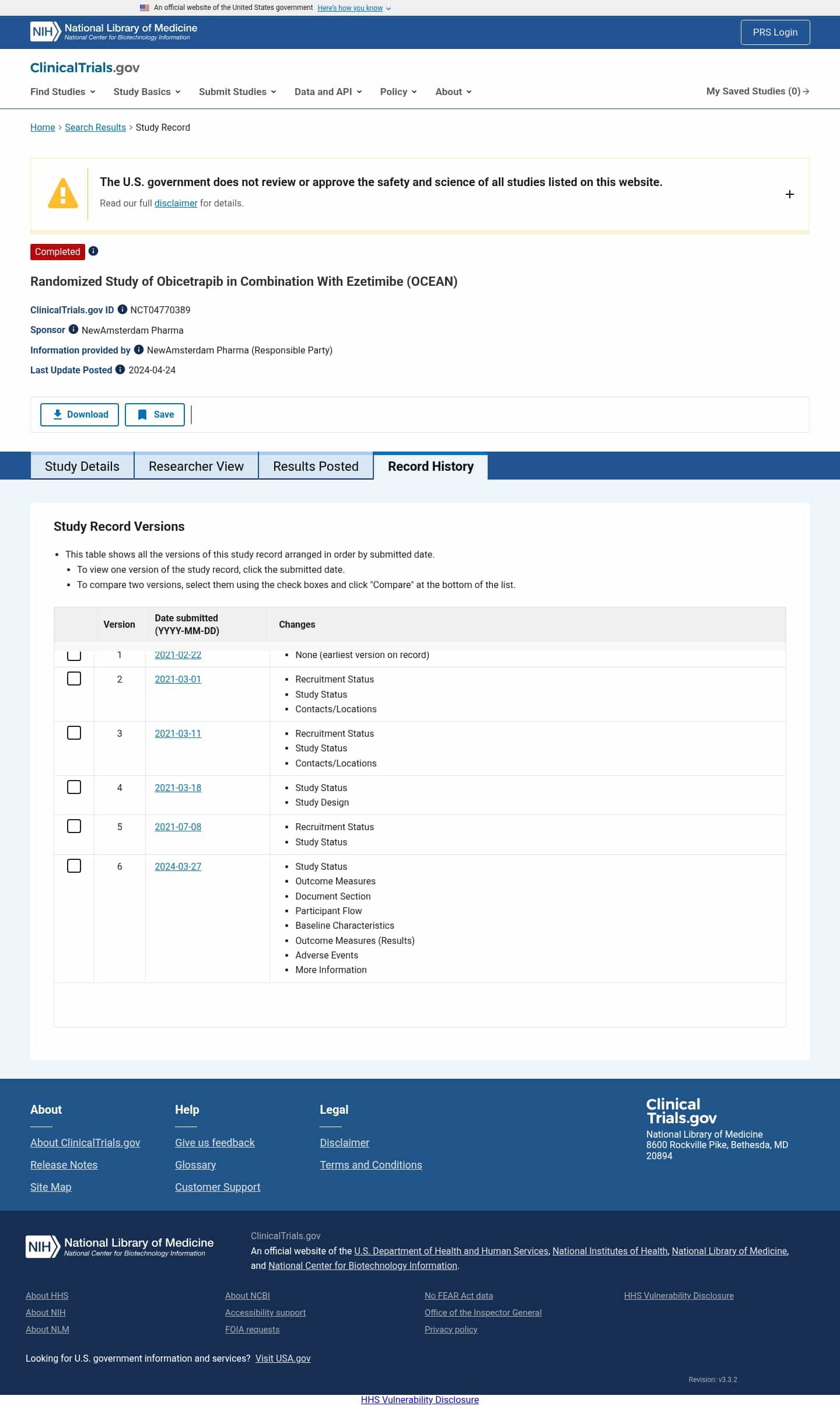 Latest website image capture