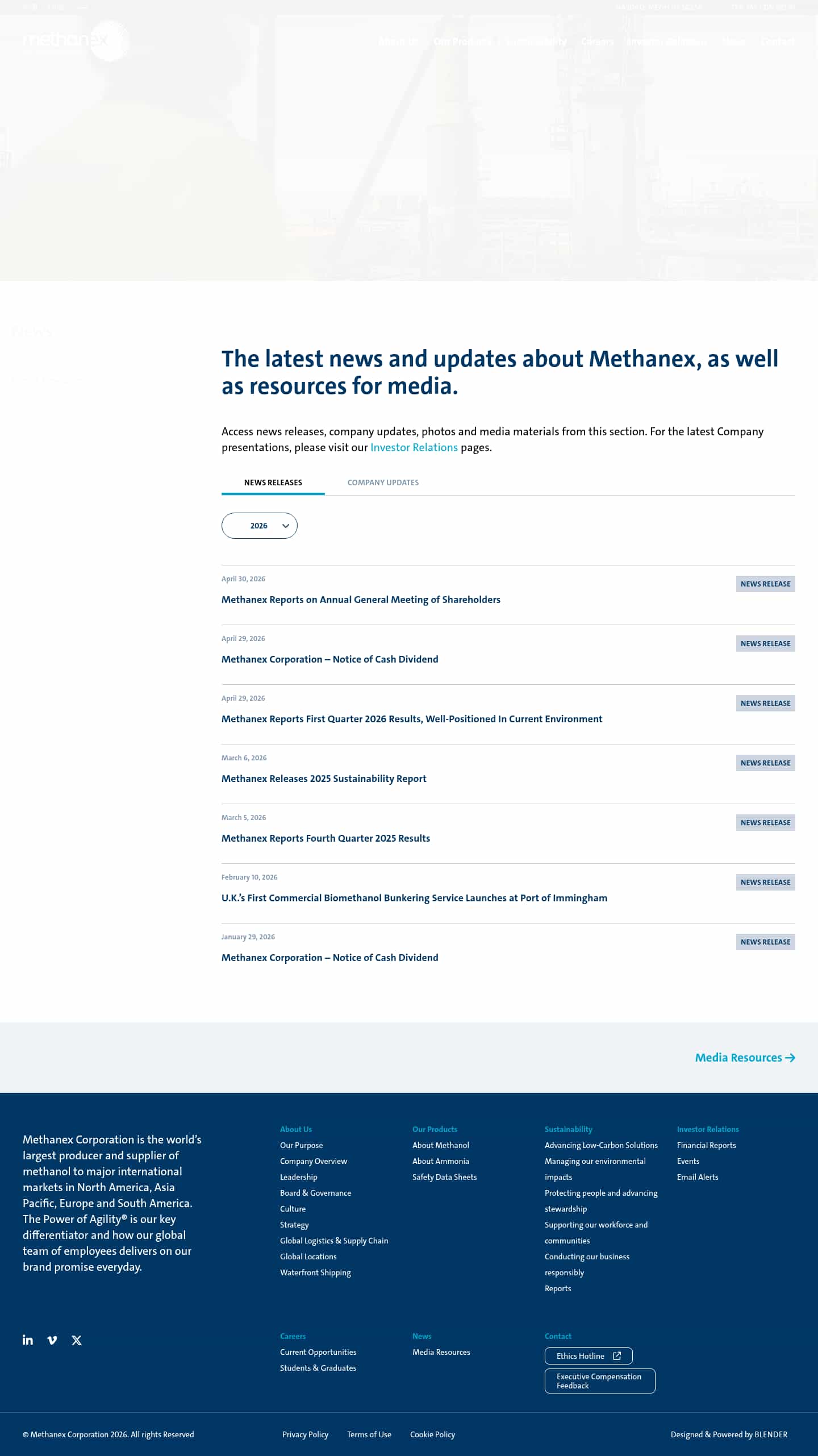 Latest website image capture