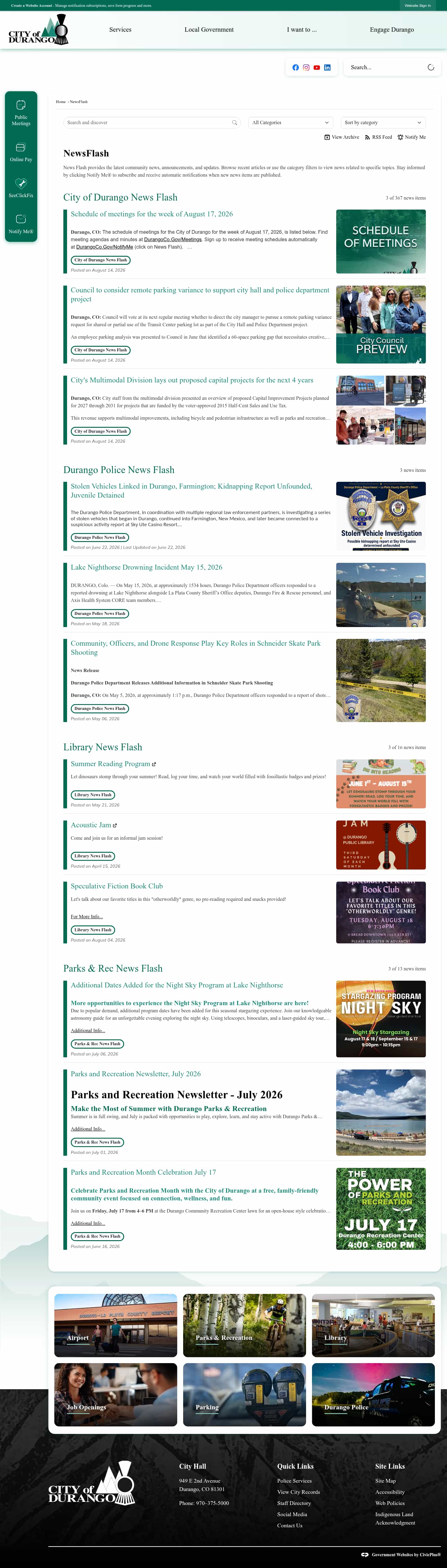 Latest website image capture
