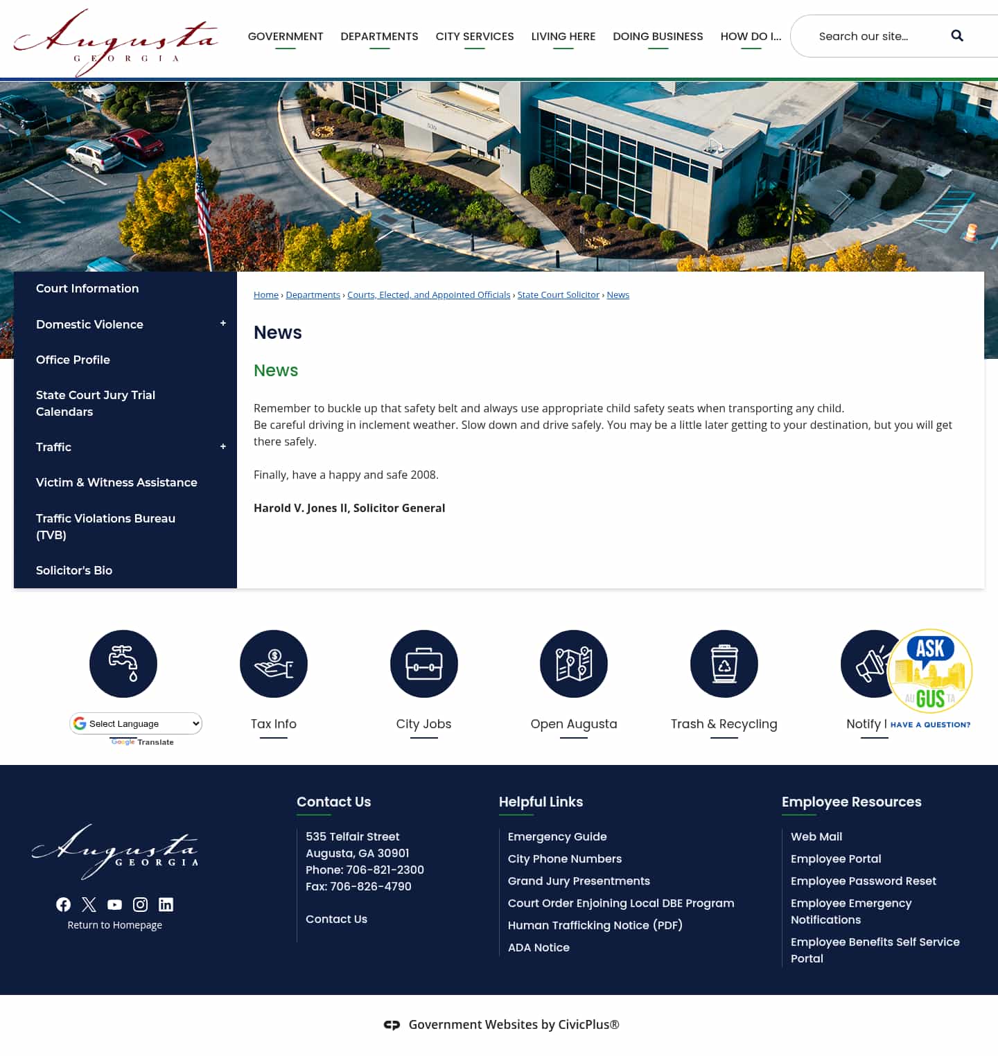 Latest website image capture