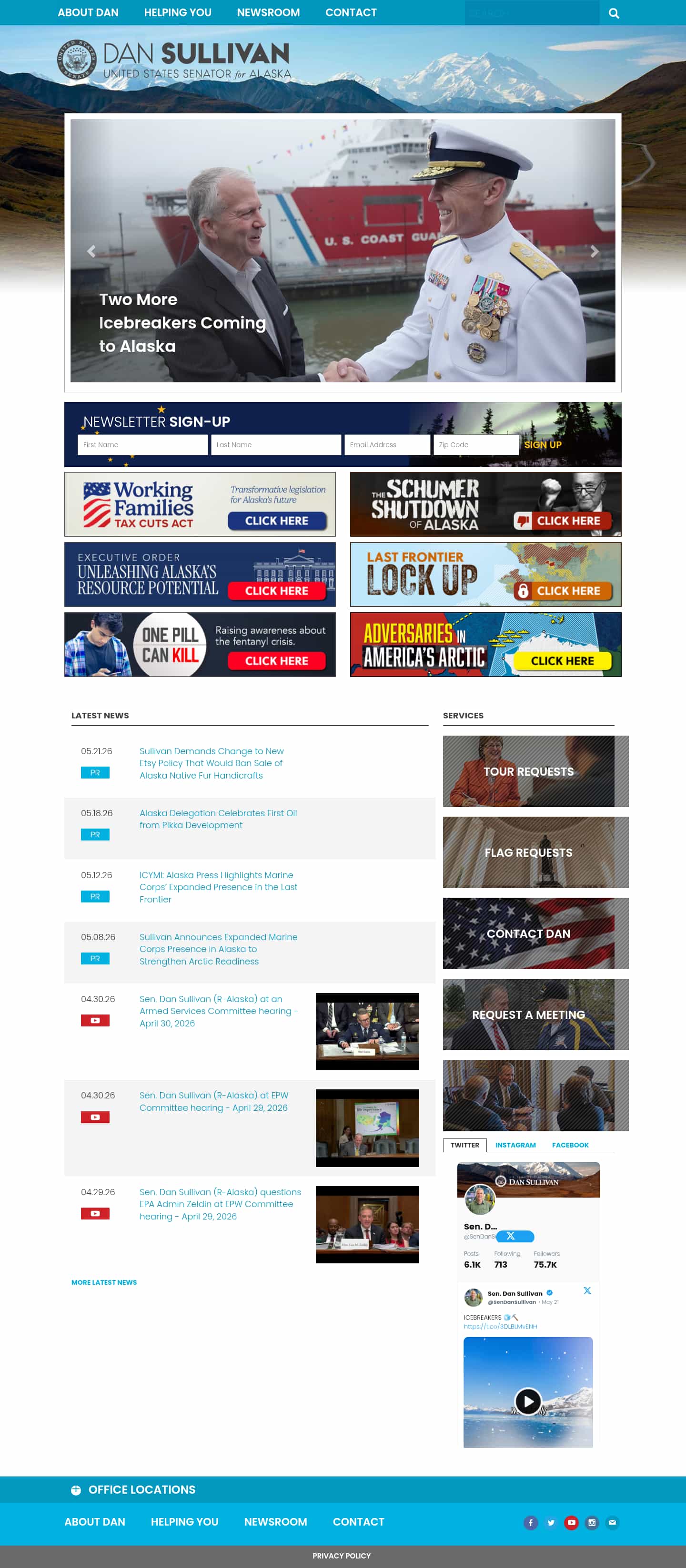 Latest website image capture