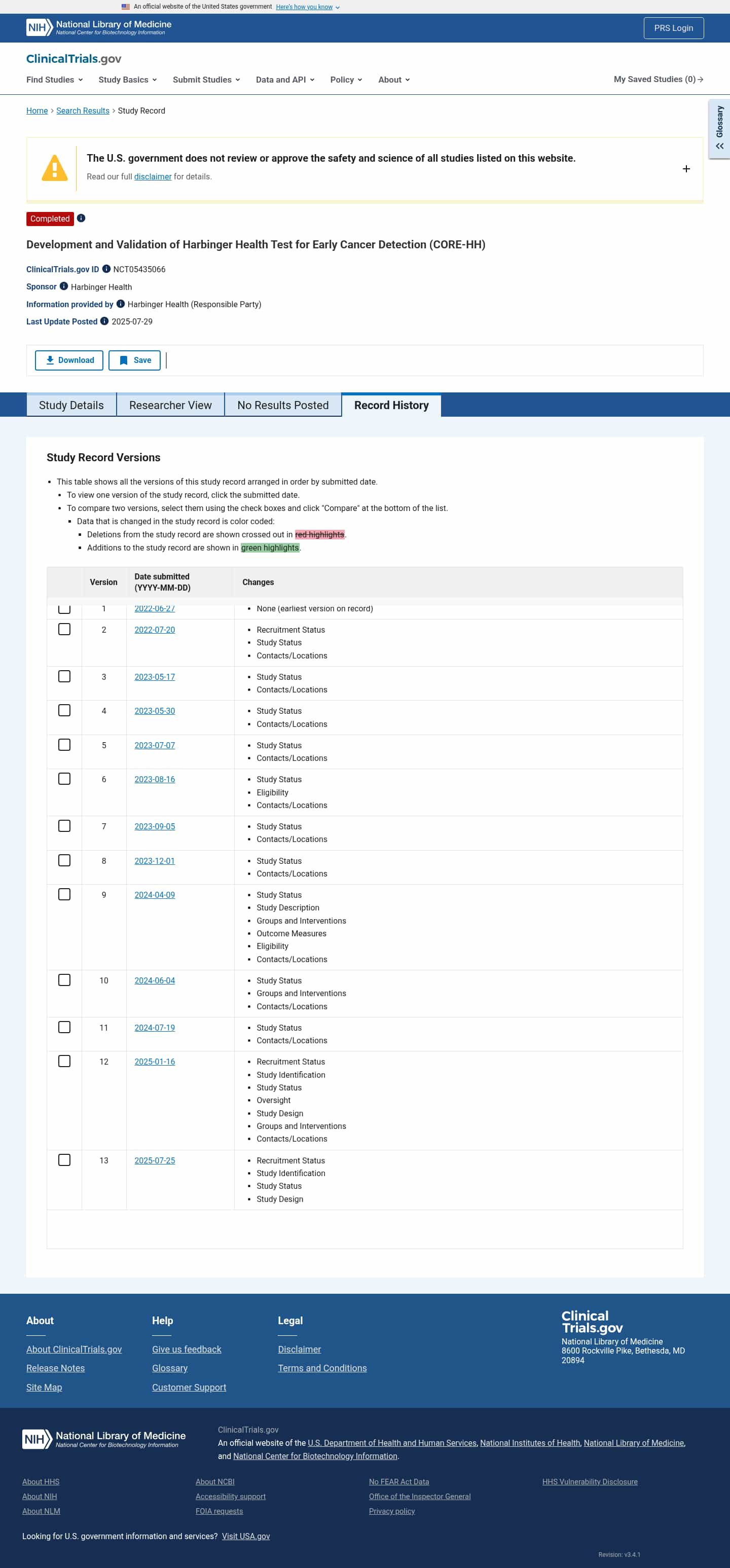 Latest website image capture