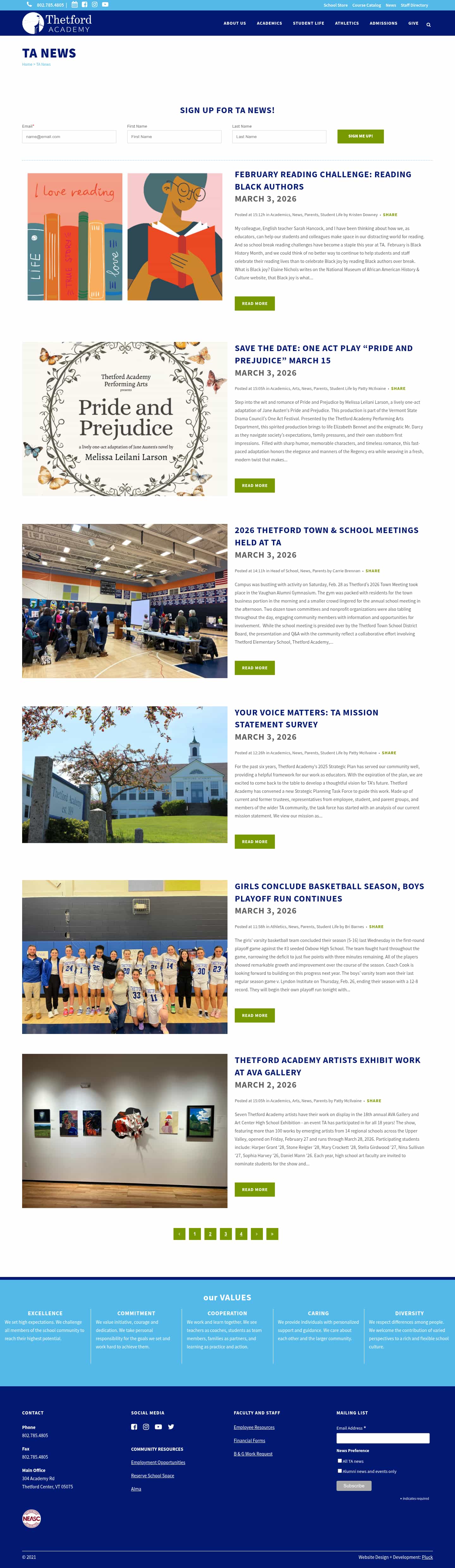 Latest website image capture