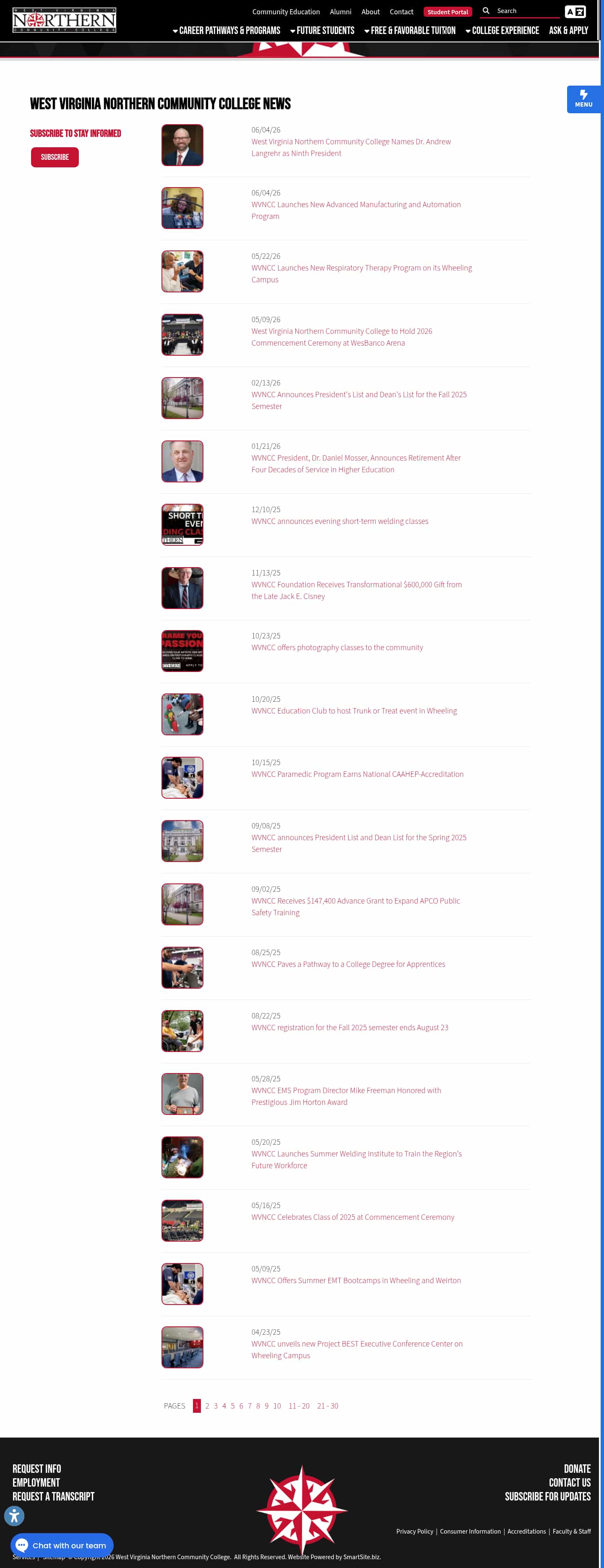 Latest website image capture